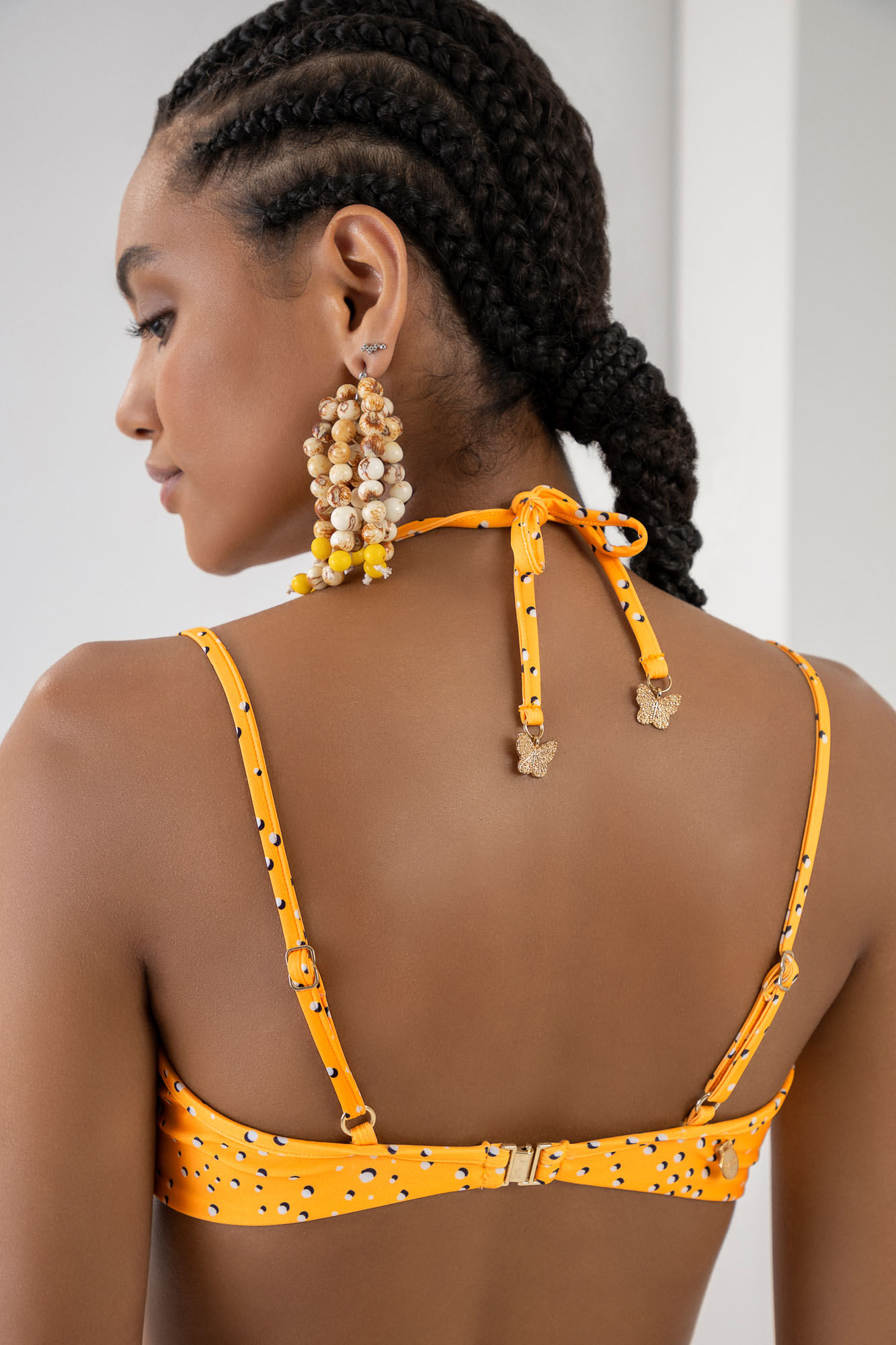 Top Biqu&iacute;ni Meia Ta&ccedil;a Estampado com Amarra&ccedil;&atilde;o, , large.