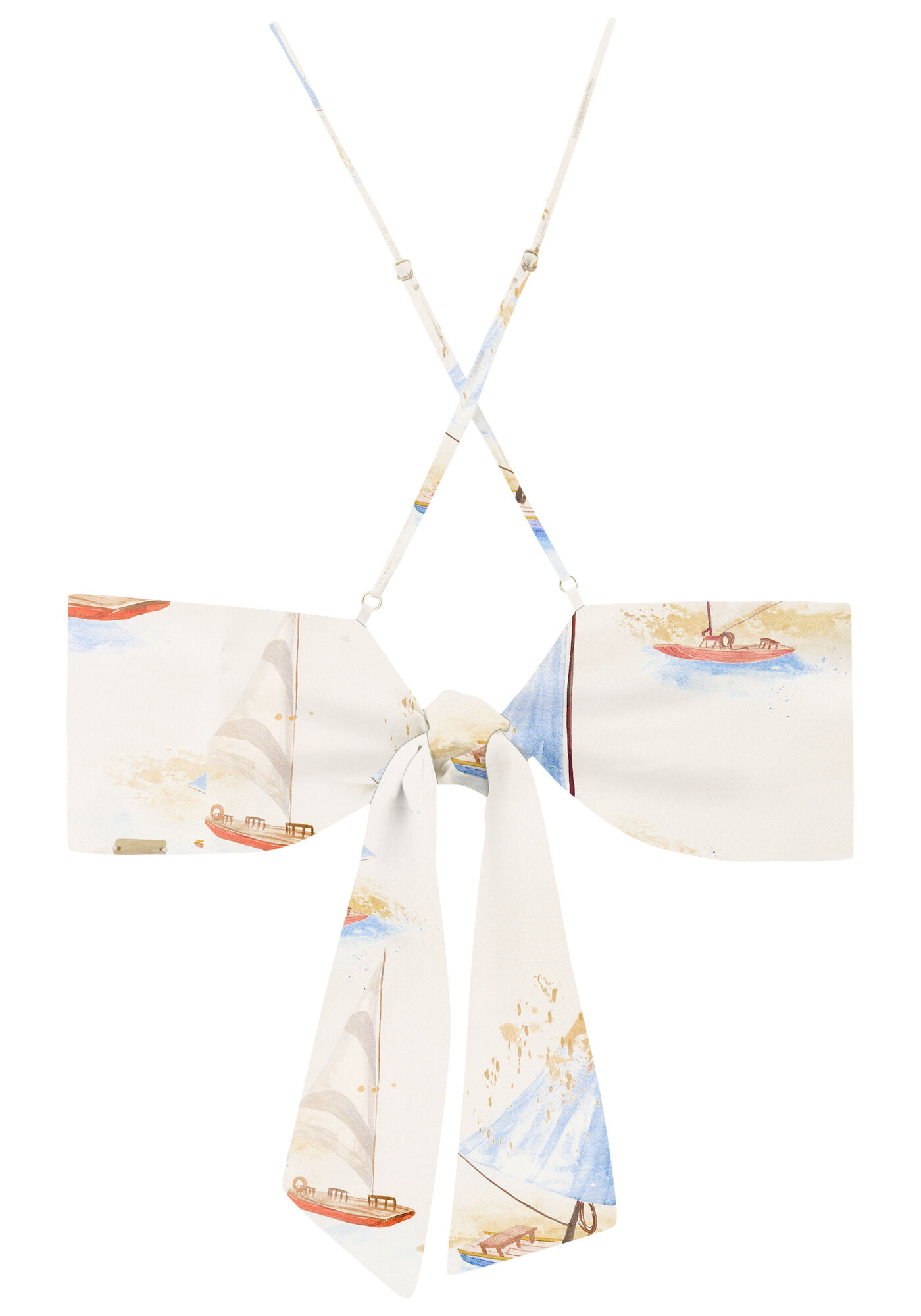 Blusa Cropped com La&ccedil;o Costas, MARACAIPE, large.