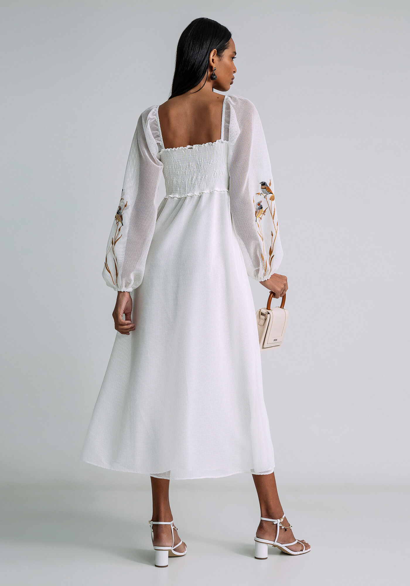 Vestido lez sales a lez branco