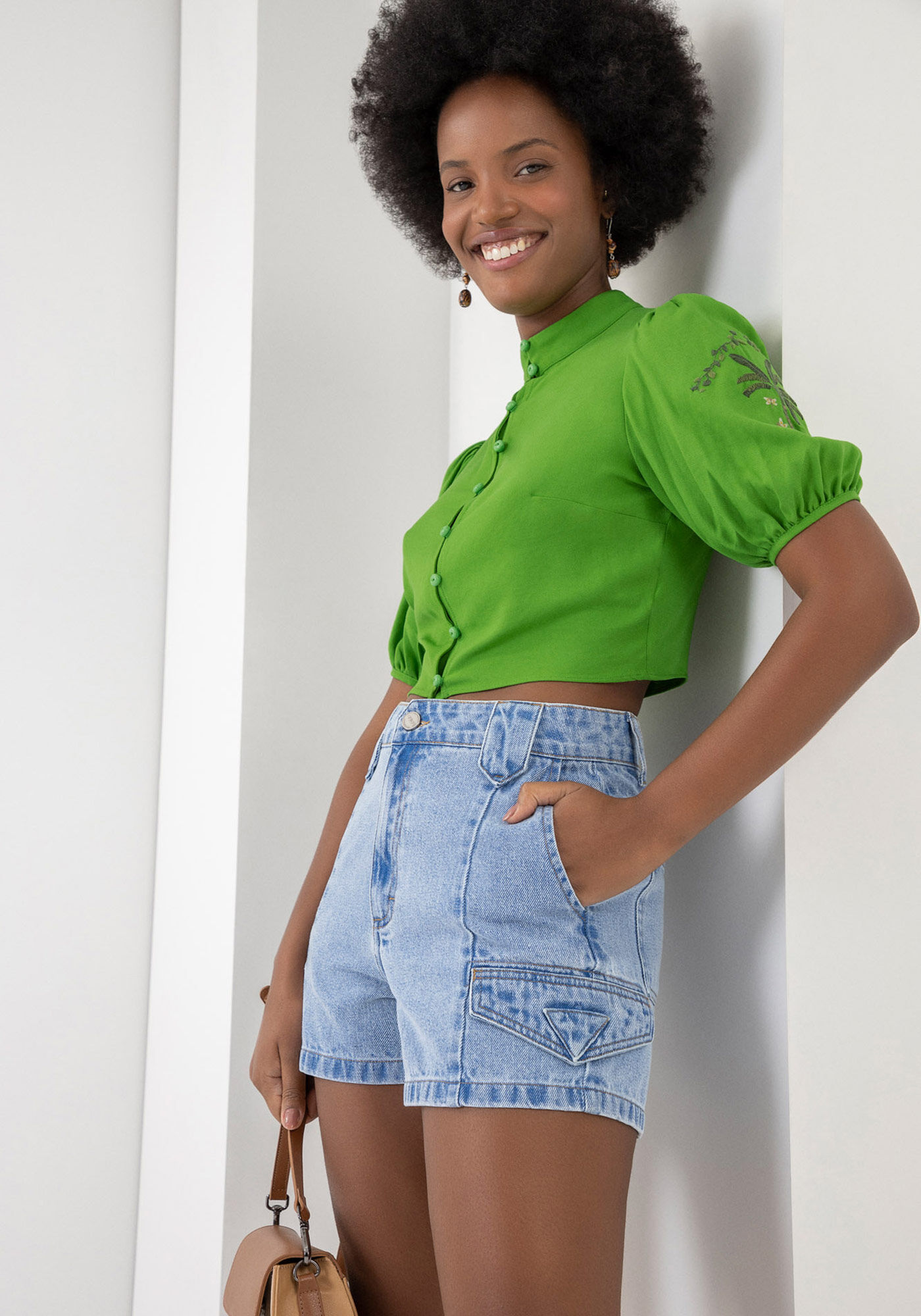 Short hot pants malha clearance