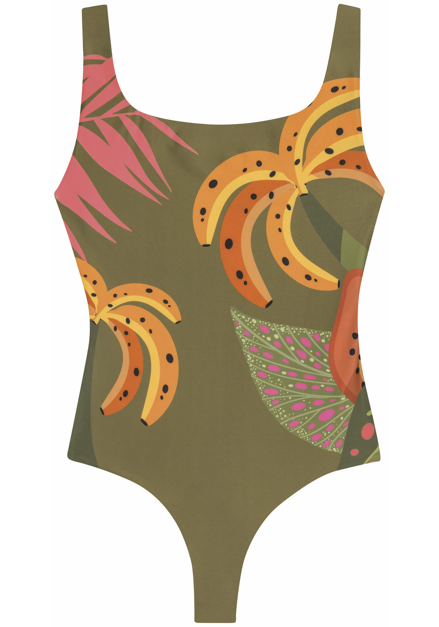 Mai&ocirc; Dupla Face Estampado com Costas Cavadas, , large.