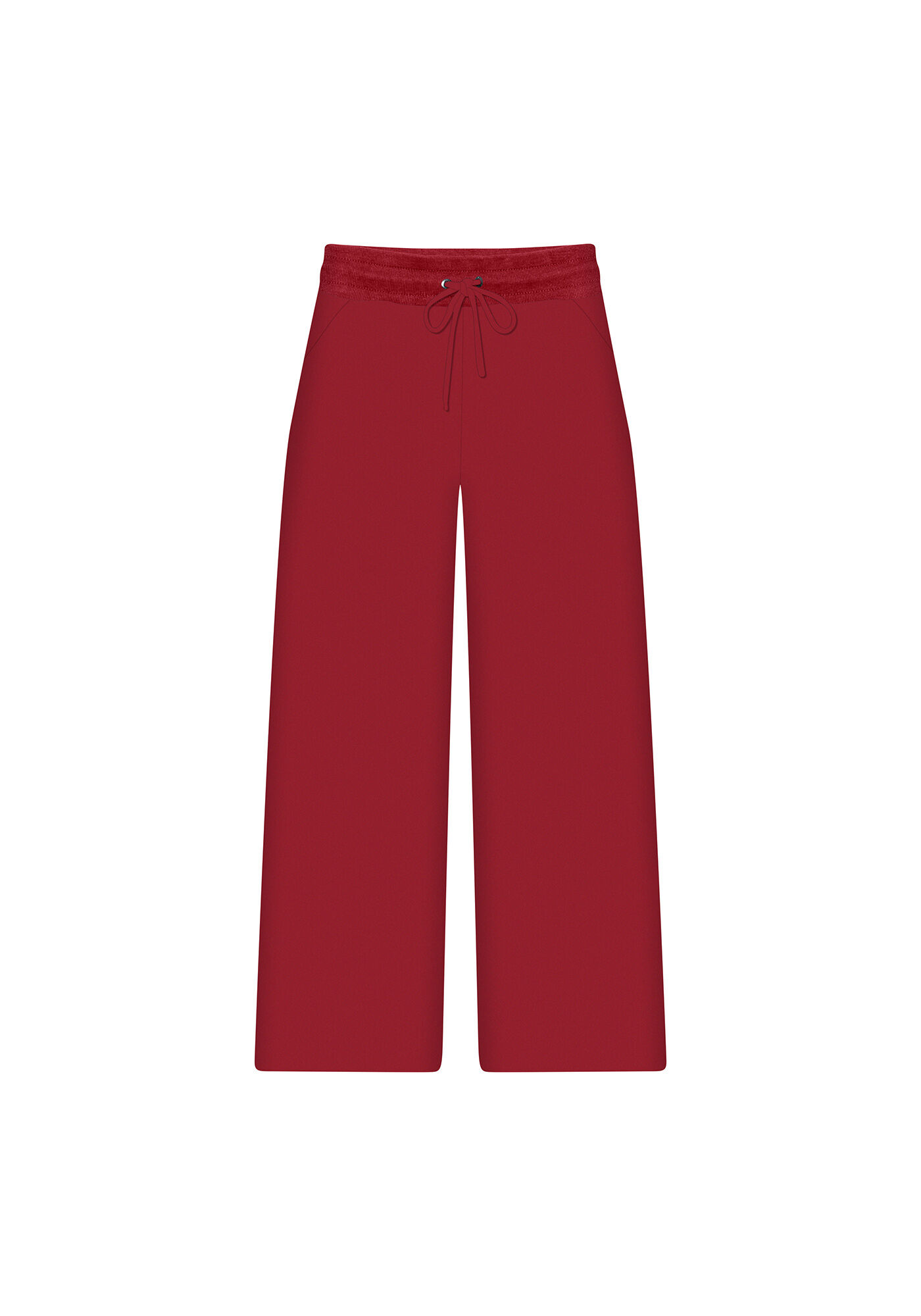 Conjunto Blus&atilde;o Cropped e Cal&ccedil;a, VERMELHO, large.