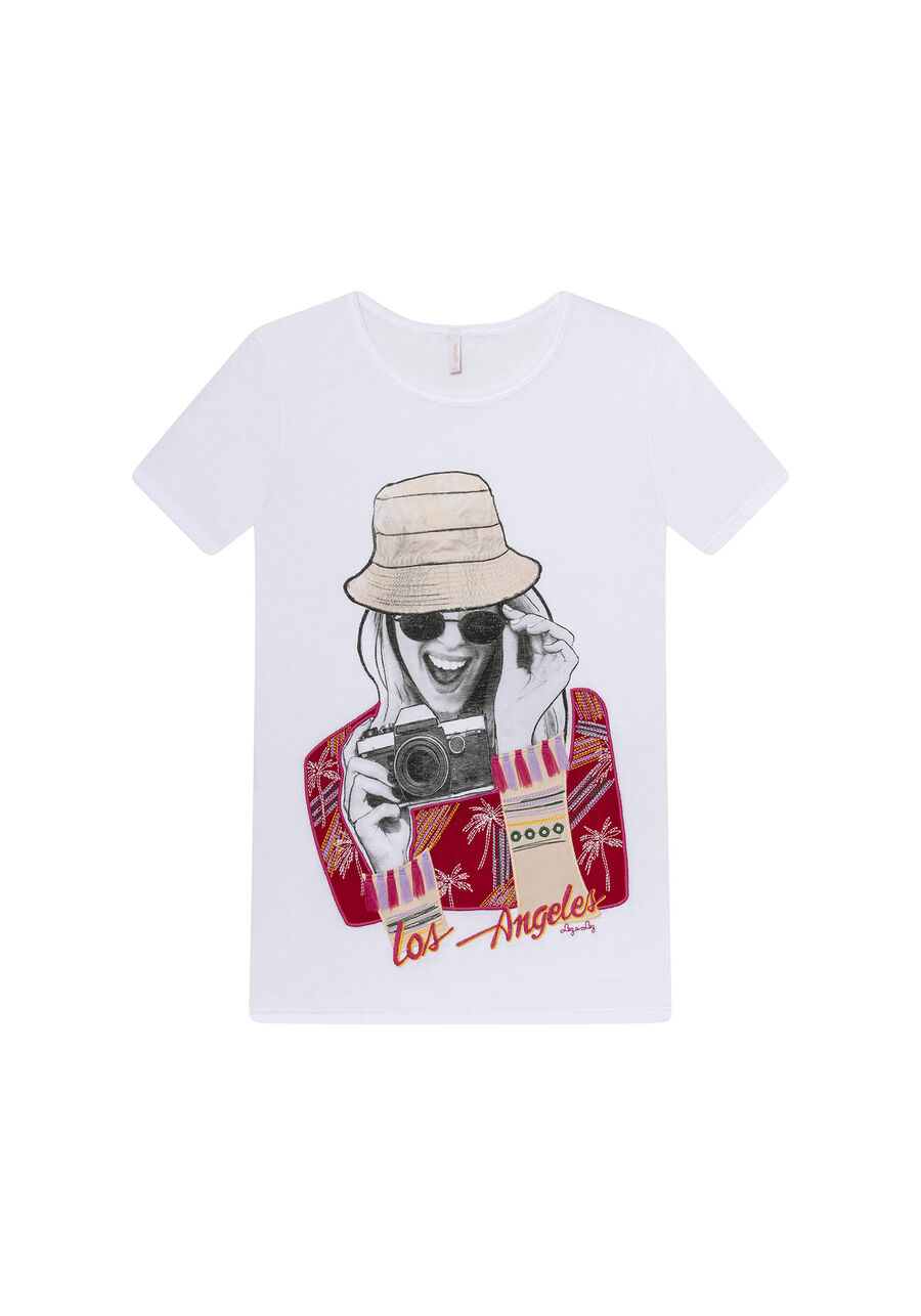 Blusa Estampa e Bordado, . Blusa Estampa e Bordado, , large.