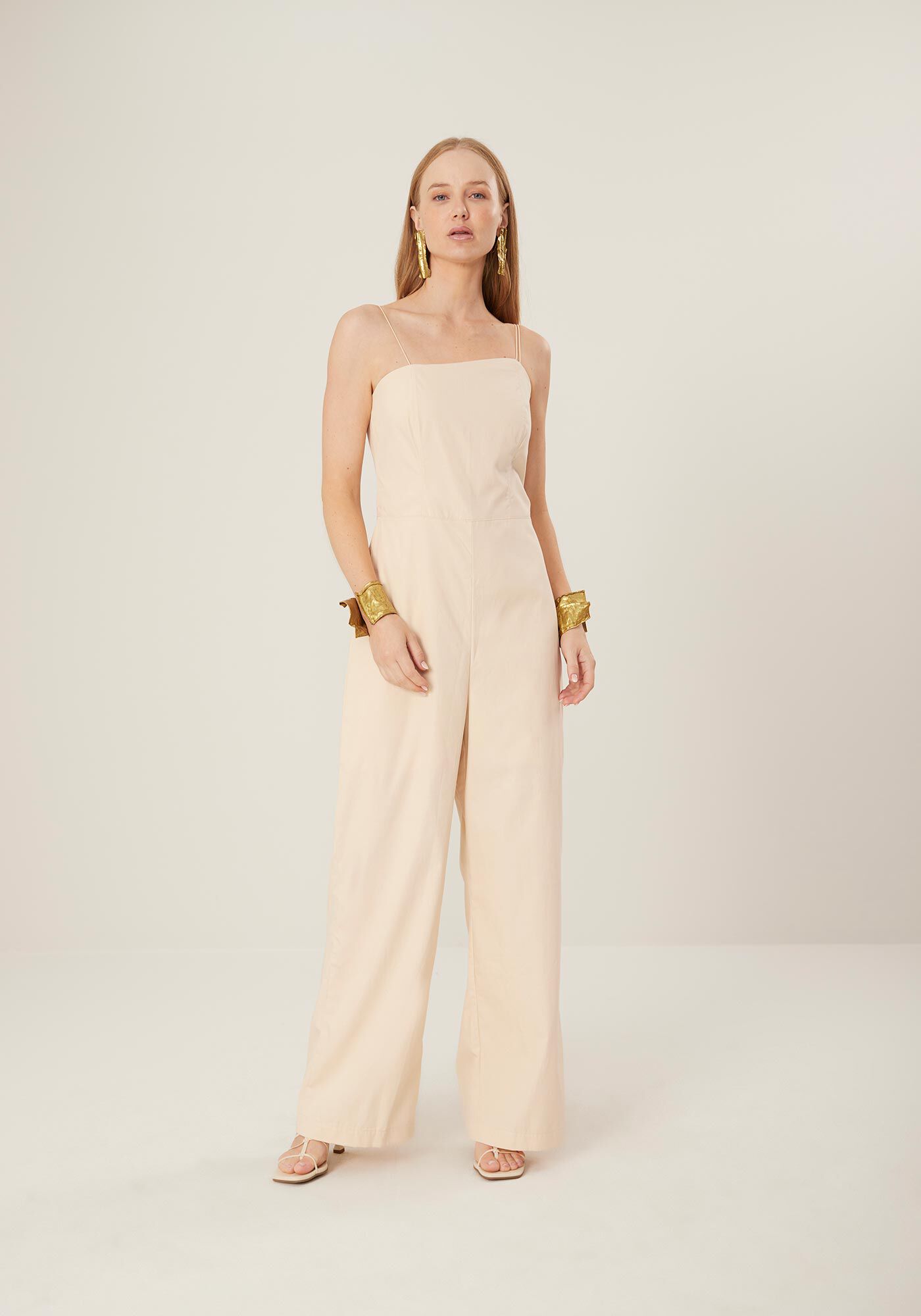 Macac&atilde;o Longo Alfaiataria em Cotton Sarjado com Al&ccedil;as, , large.