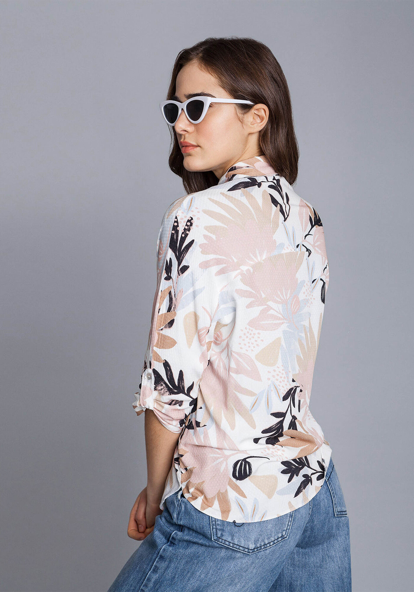 Camisa Manga 3/4 Estampa, , large.