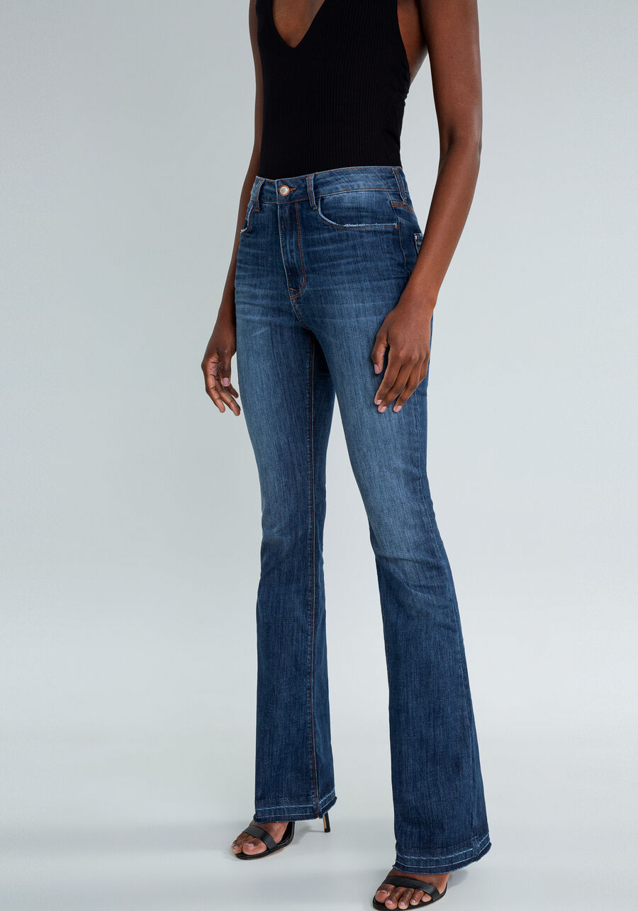 Calça Jeans Bootcut Malibu Every Day, JEANS, large.