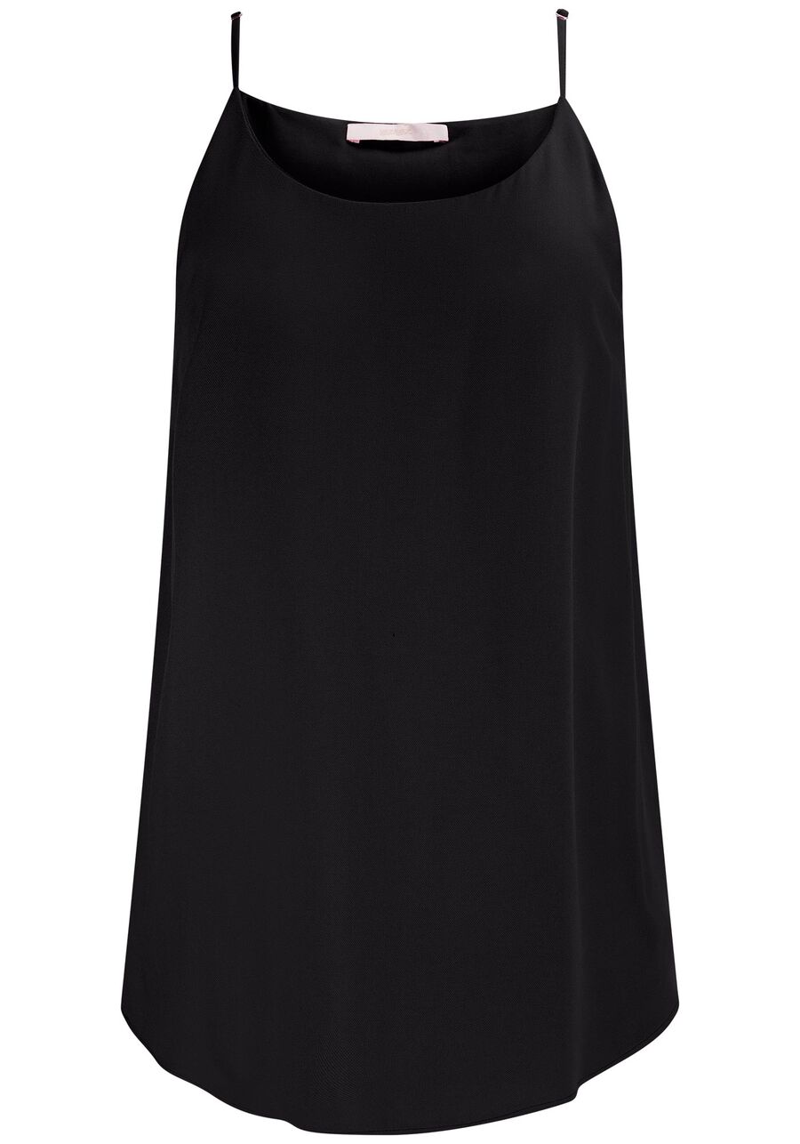 Blusa com Alças em Viscose Minimal, . Blusa com Alças em Viscose Minimal, , large.