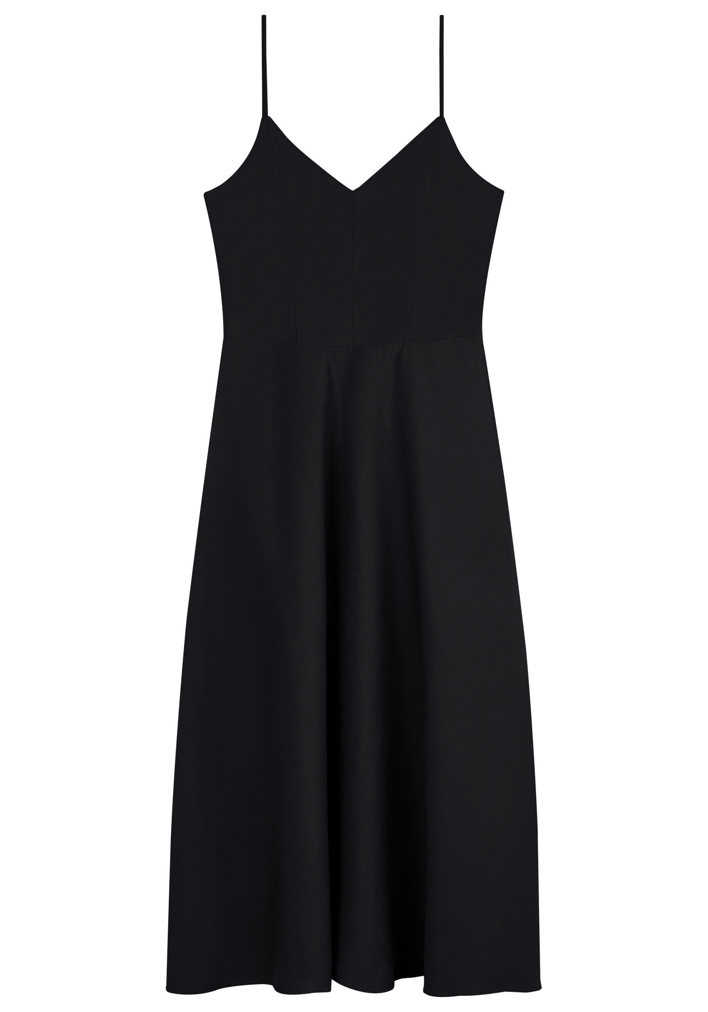 Vestido Midi Evas&ecirc; com Detalhe Costas, , large.