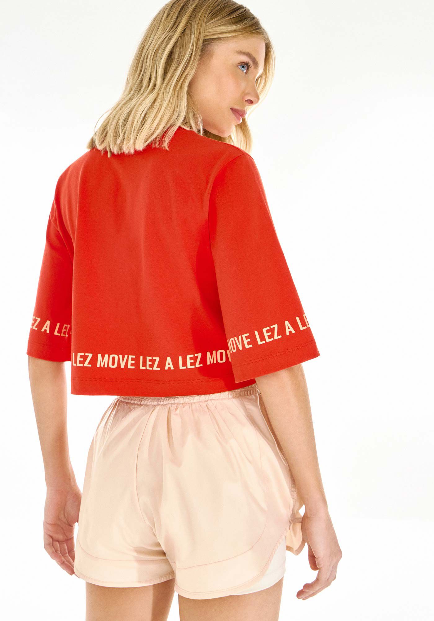 T-shirt Cropped em Malha Prime MOVE Fitness, , large.