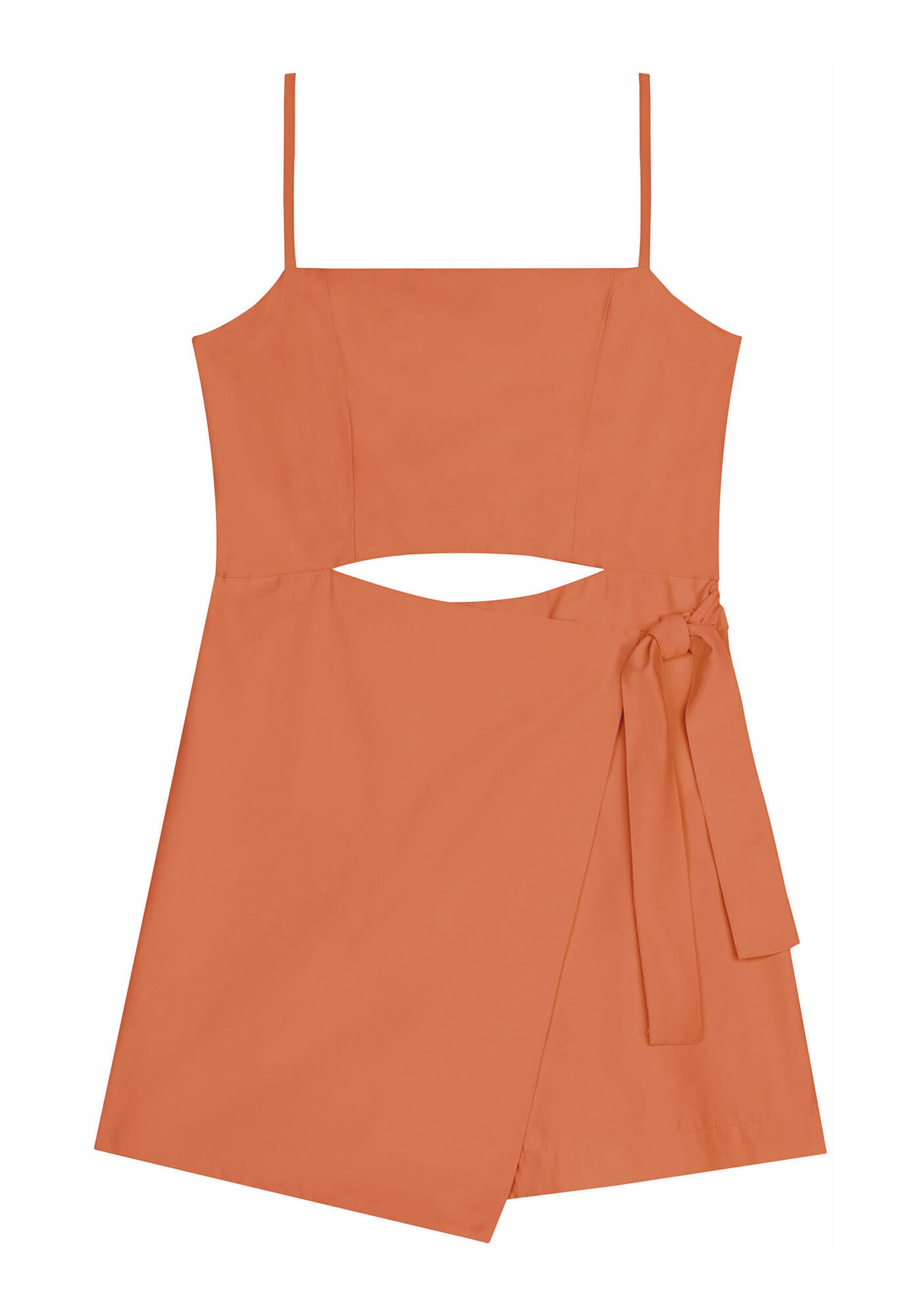 Macac&atilde;o Curto Cut Out com Recorte Sobreposto, , large.