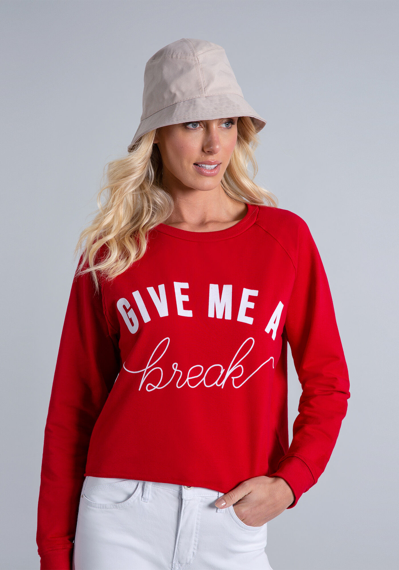 Blus&atilde;o Amplo Estampado, , large.