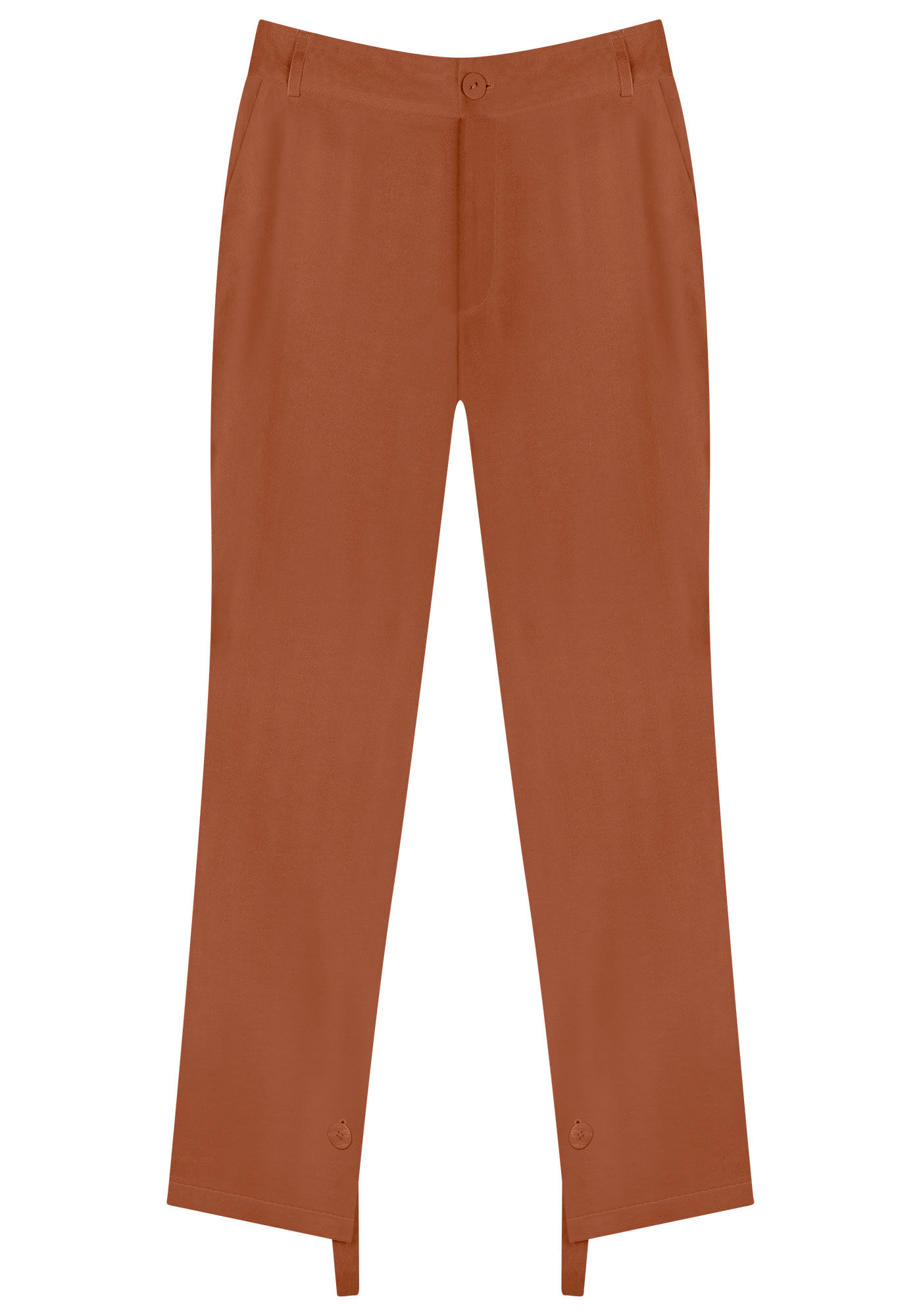 Cal&ccedil;a Alfaiataria em Linho com Barra Assim&eacute;trica, , large.