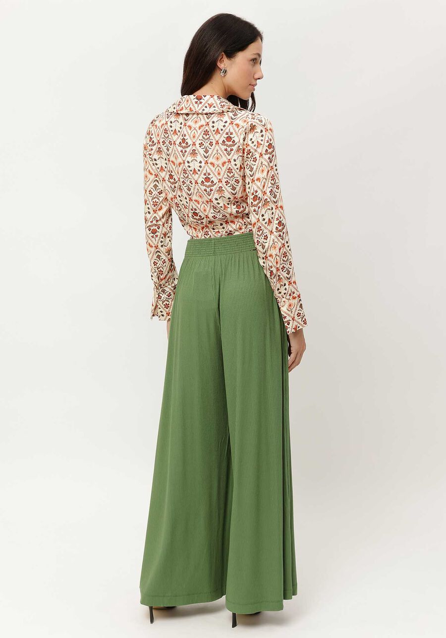 Camisa Cropped Estampada com Franzido, . Camisa Cropped Estampada com Franzido, , large.