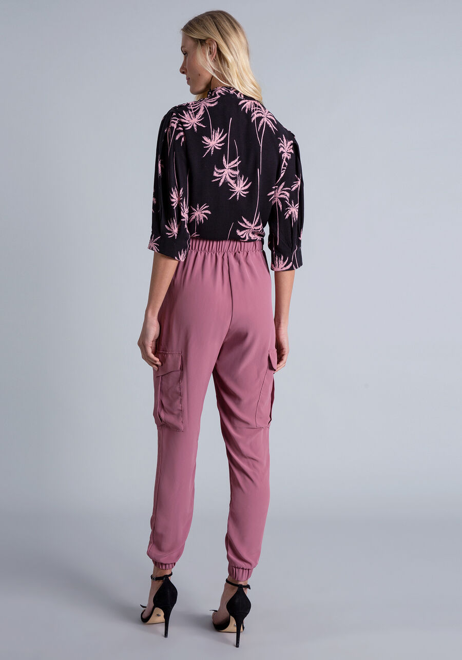 Blusa Manga 3/4 Gola Botões, . Blusa Manga 3/4 Gola Botões, , large.