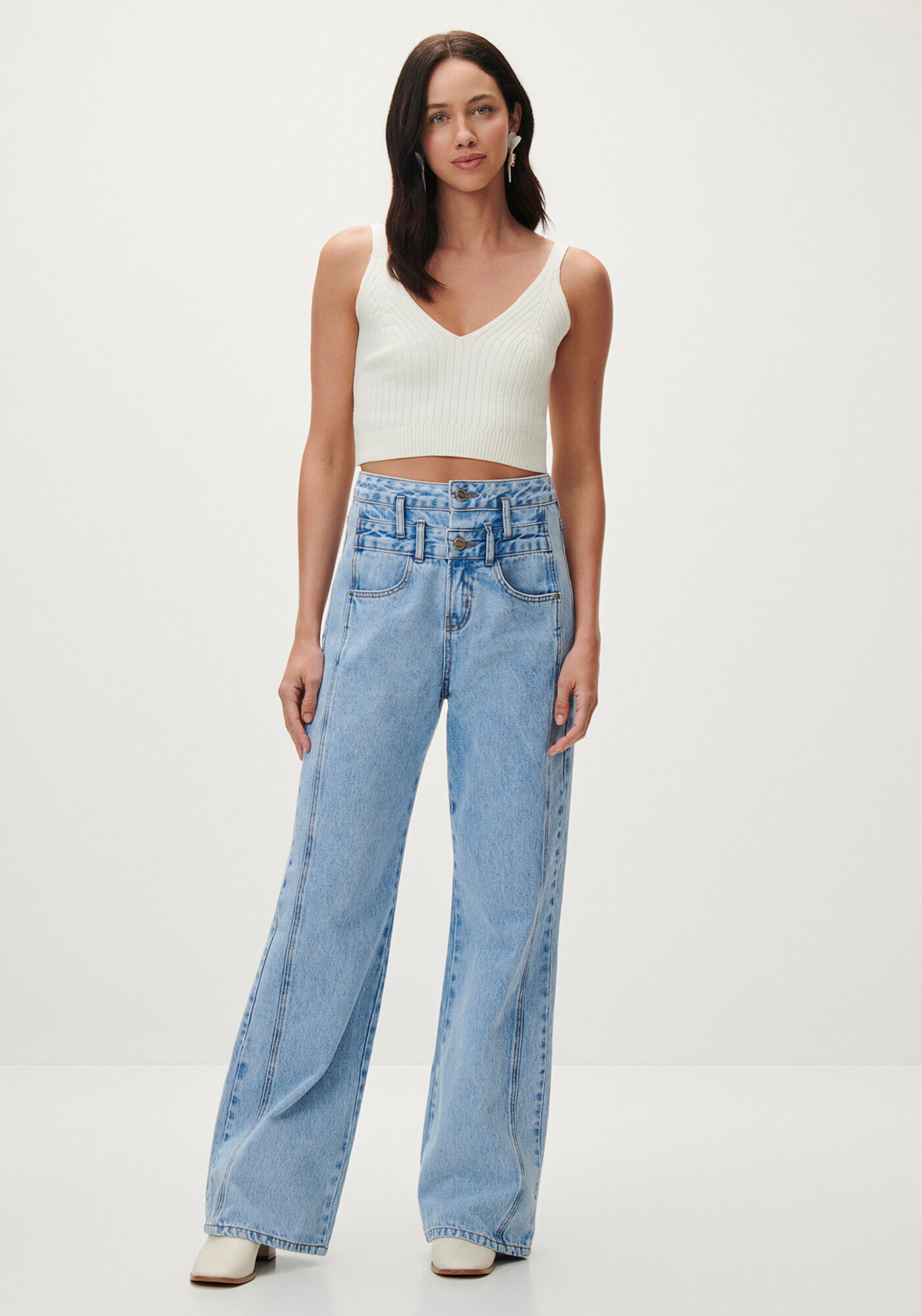 Calça com dois cos on sale