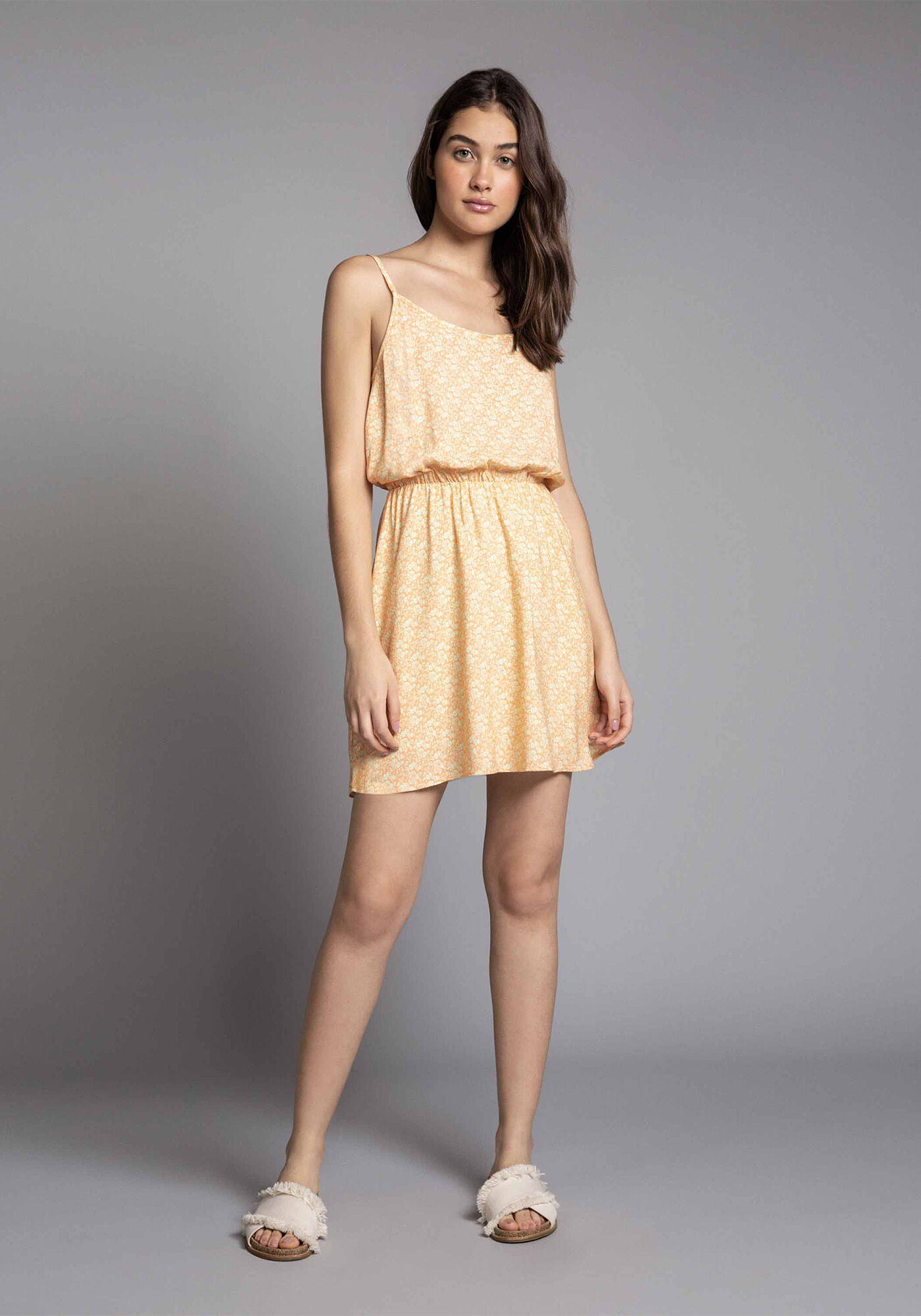 Vestido com Al&ccedil;as Estampa, , large.