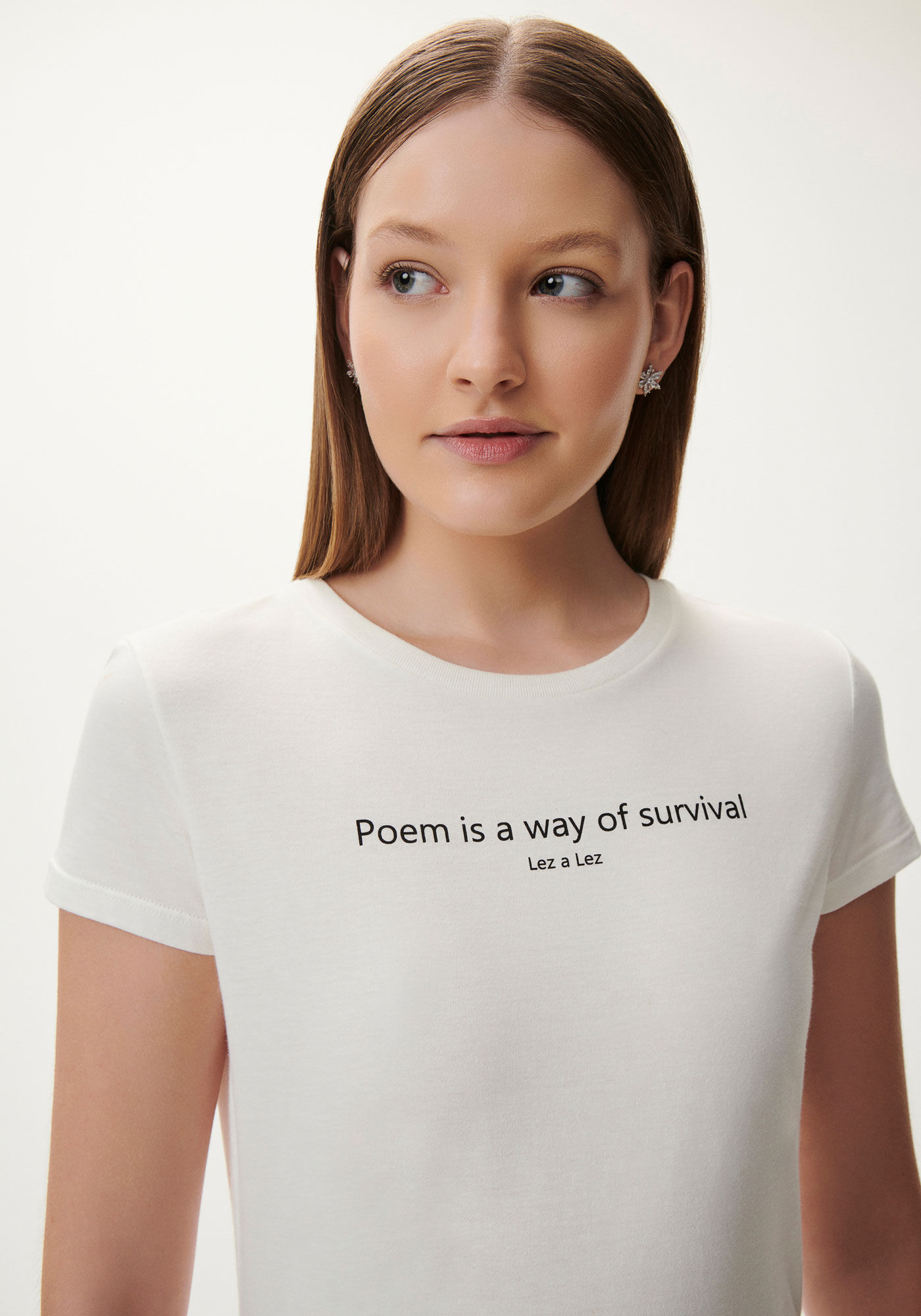 T-shirt em Algod&atilde;o Respons&aacute;vel com Estampa, , large.