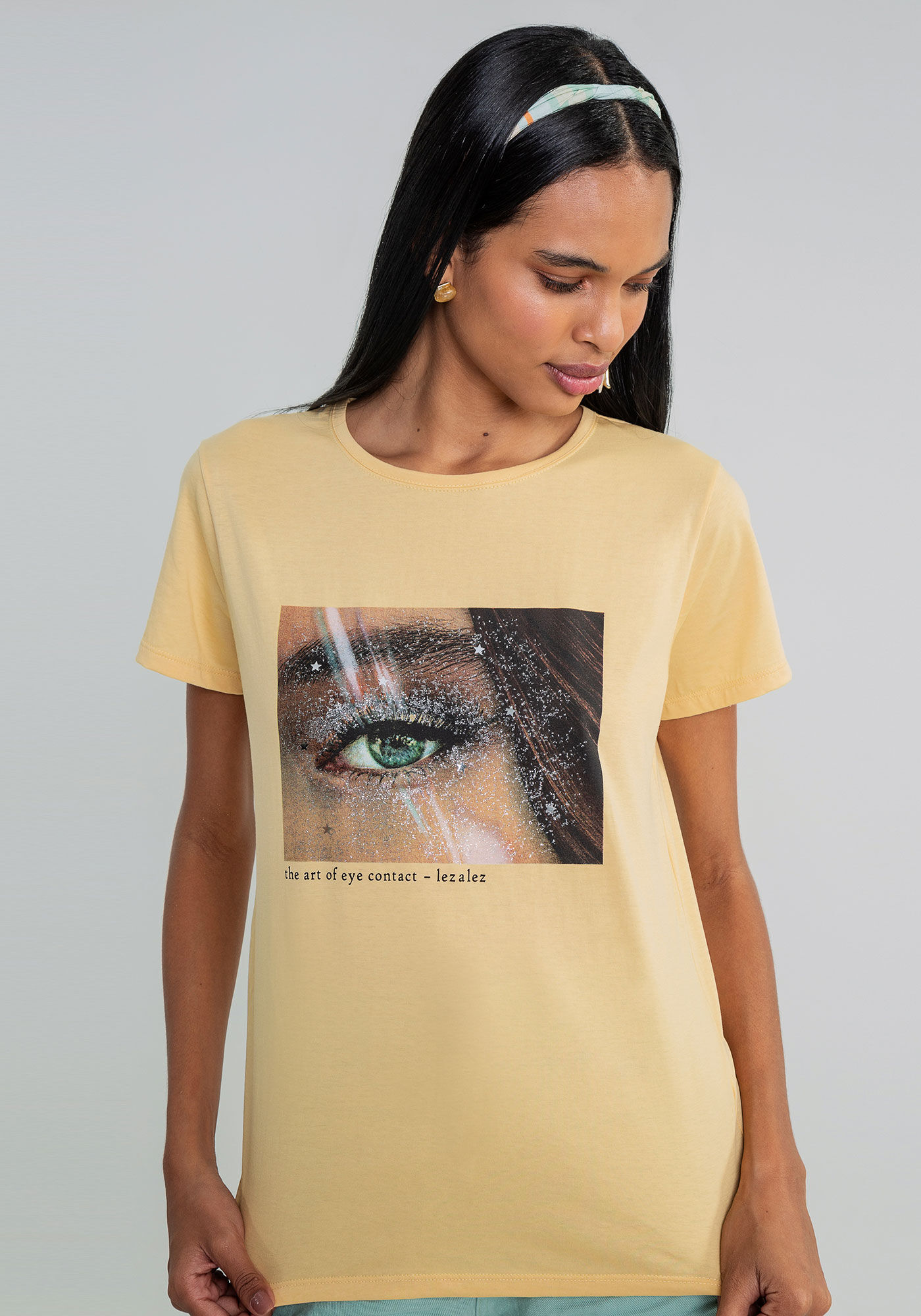 Blusa Glitter com Faixa, , large.