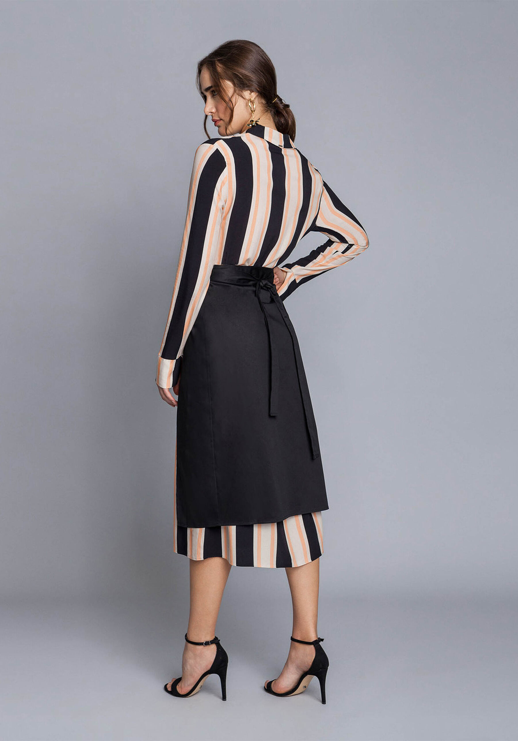 Vestido Chemise Sobreposição Removível, . Vestido Chemise Sobreposição Removível, , large.