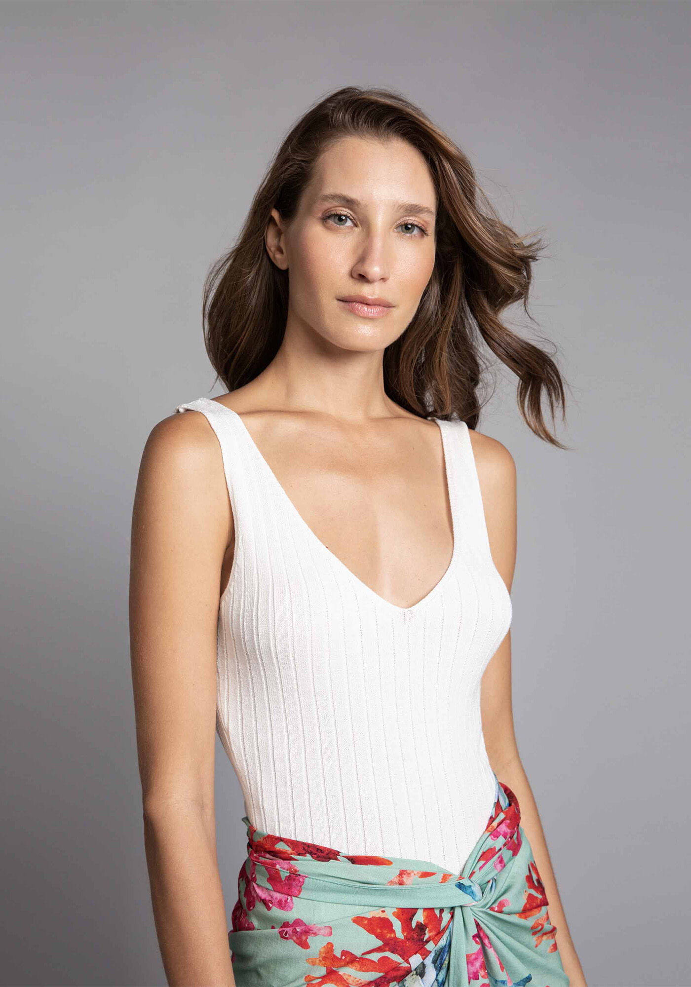 Body Decote V Tric&ocirc;, , large.