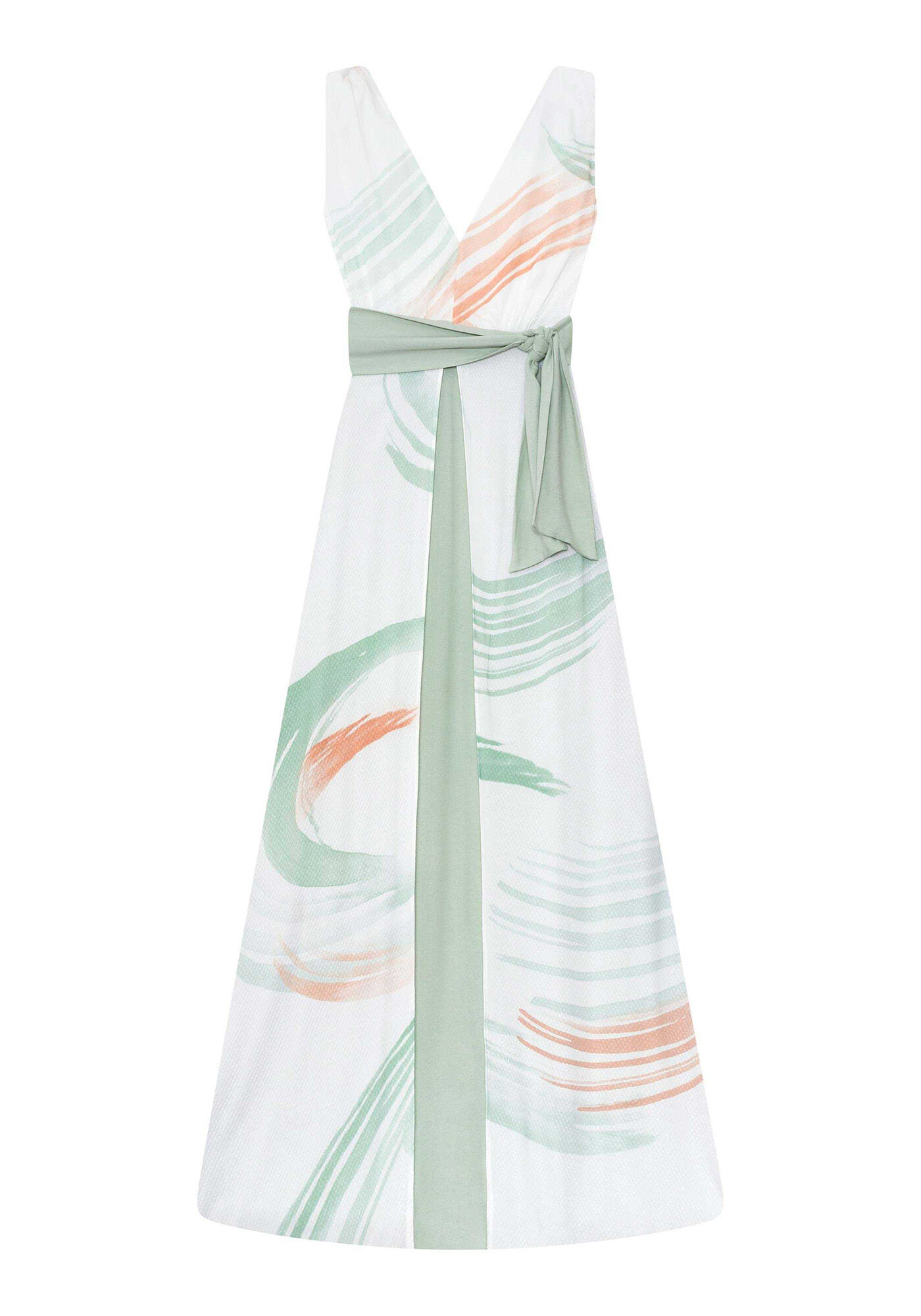 Vestido Longo Sobreposto, , large.