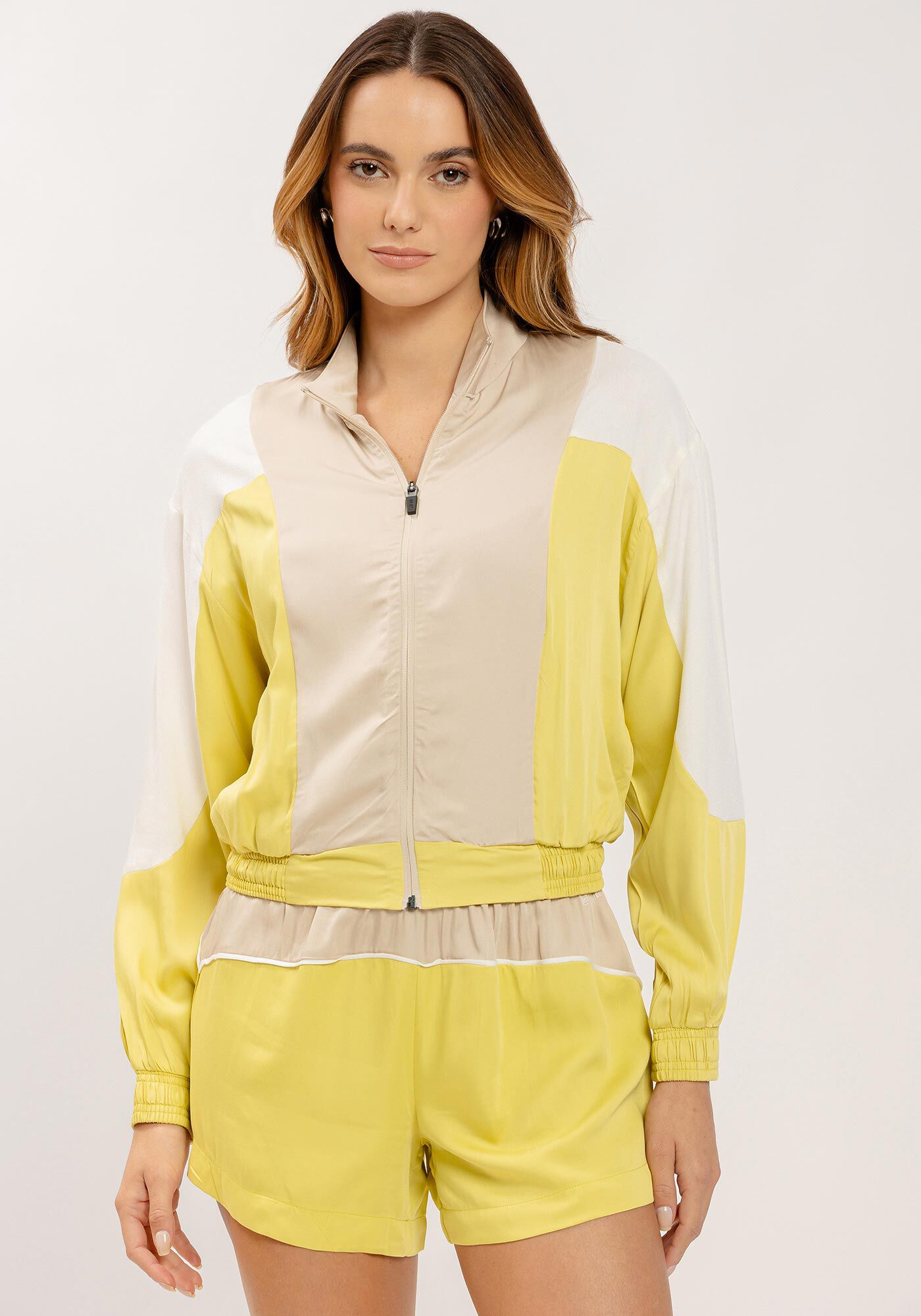 Jaqueta Bomber MOVE Fitness com Recortes, , large.