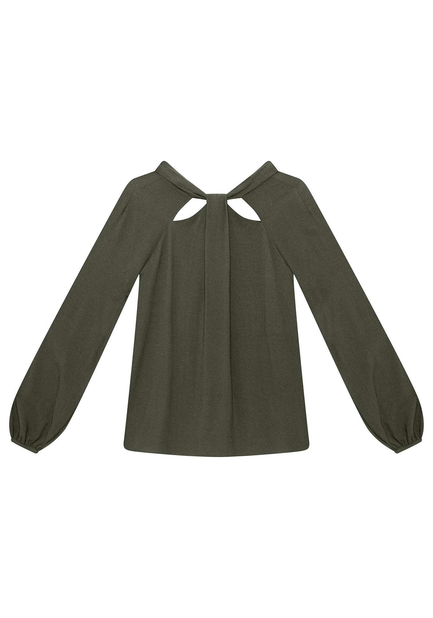 Blusa Manga Longa Recorte, , large.