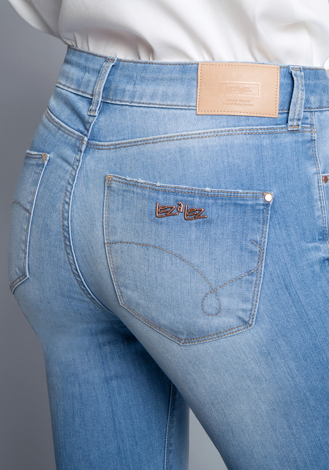 Cal&ccedil;a Jeans Com Elastano Malibu Malibu, , large.