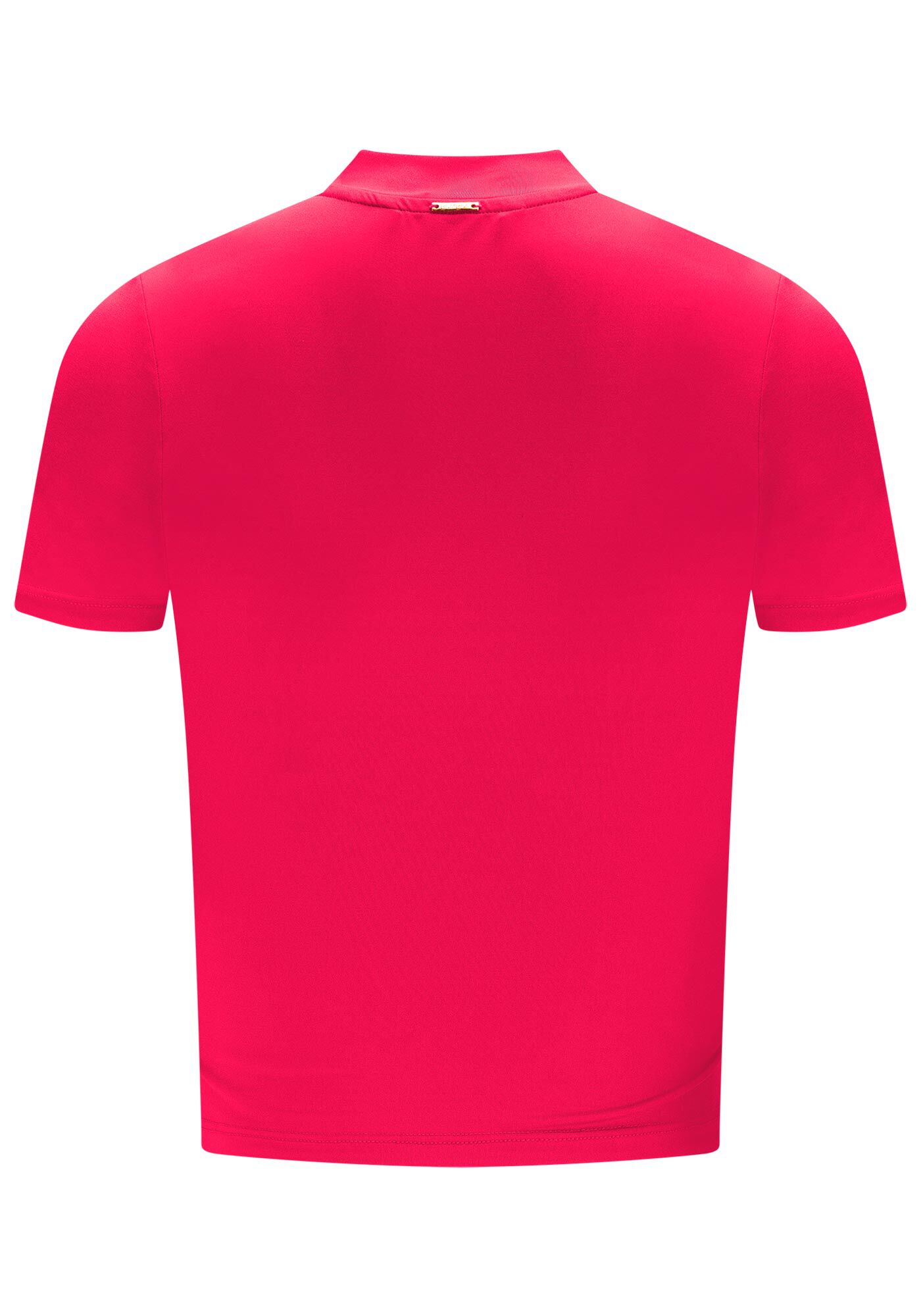 Blusa em Malha Aveludada com Gola Alta, , large.