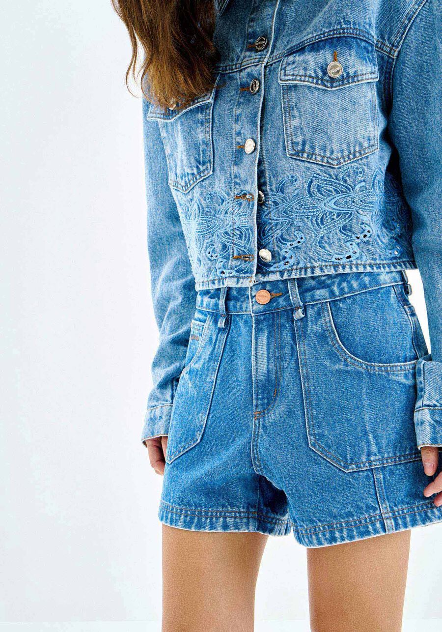 Shorts Jeans Boyfriend Utilitário, . Shorts Jeans Boyfriend Utilitário, , large.