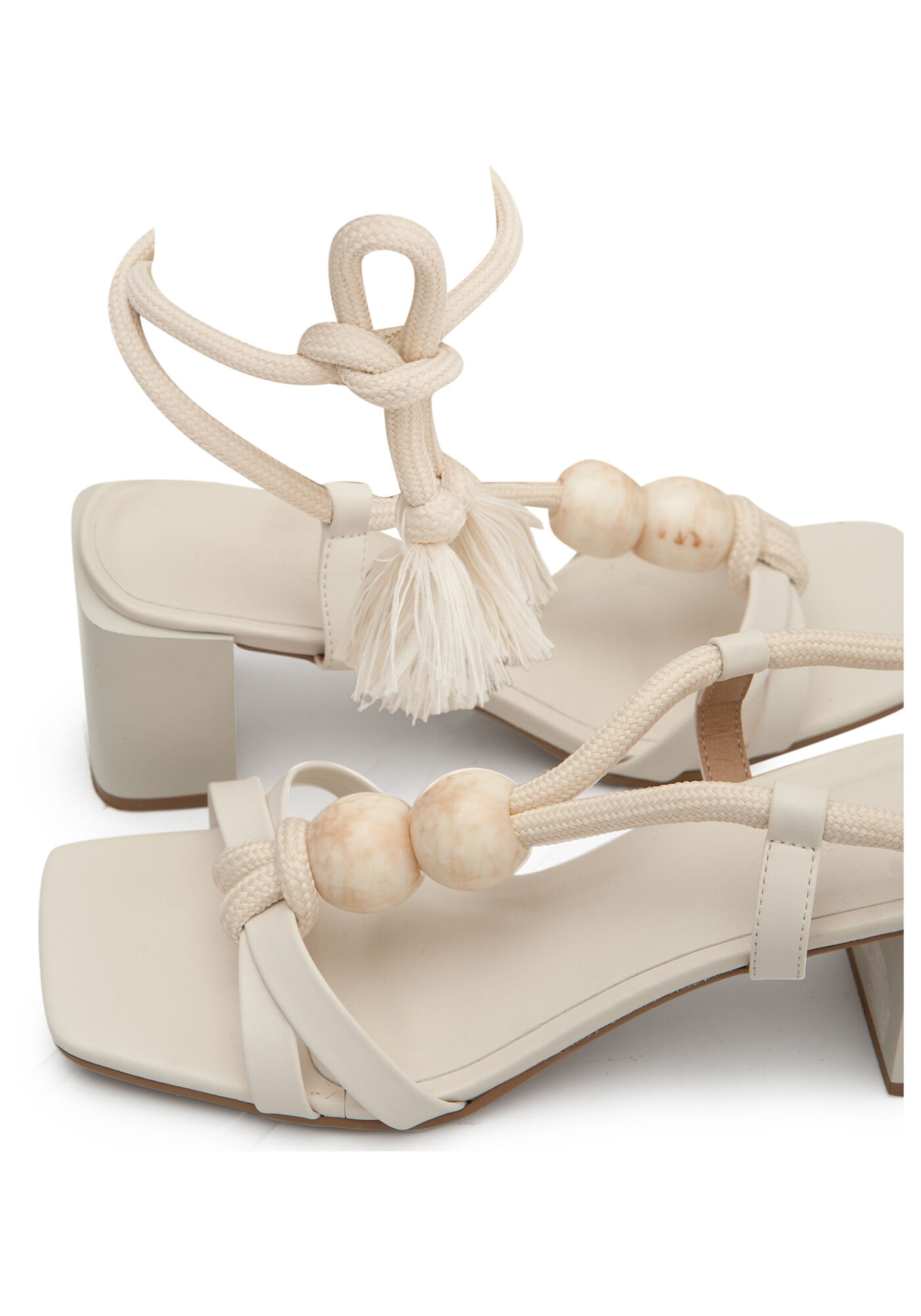 SANDALIA, BRANCO OFF WHITE, large.