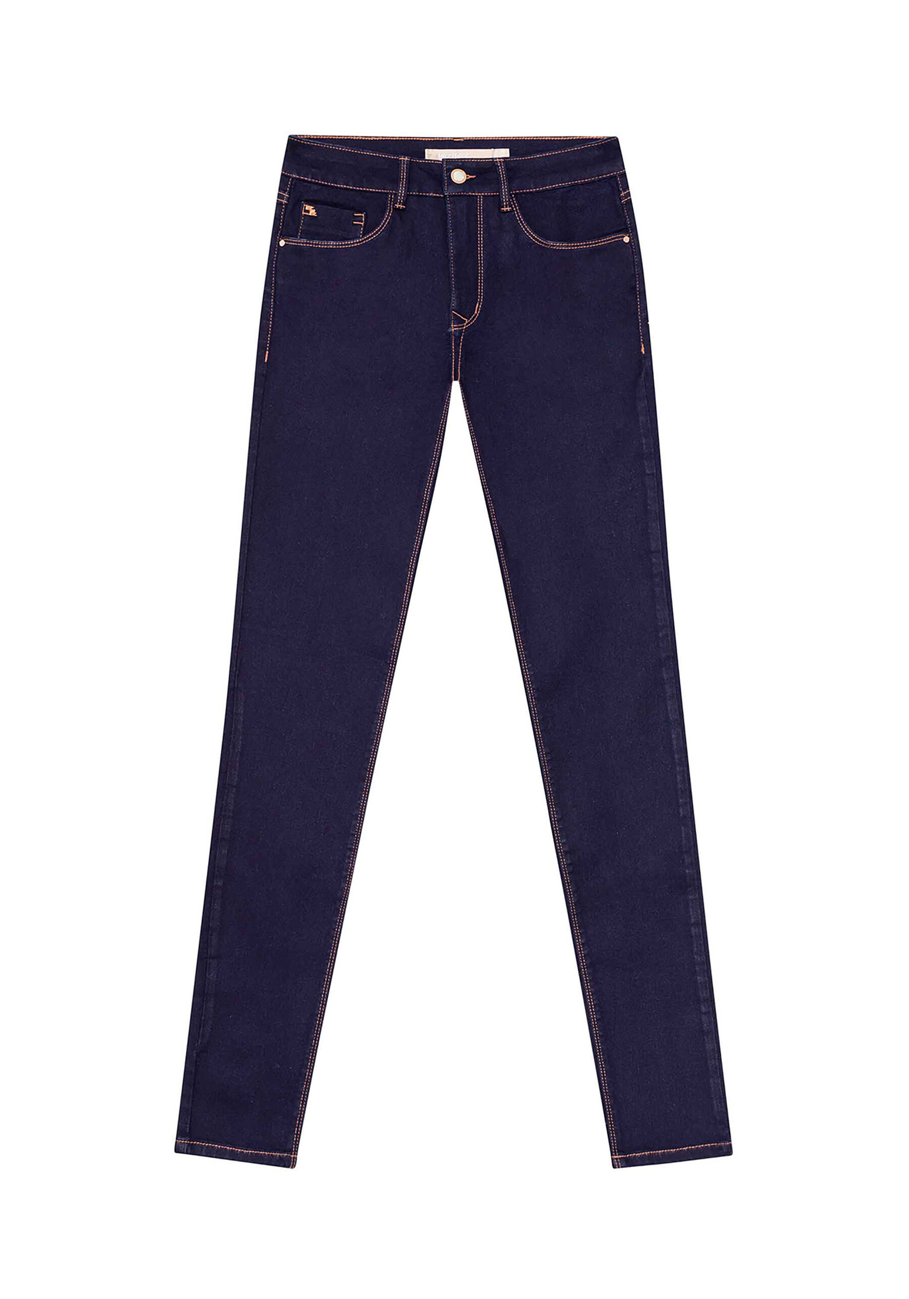 Calça Jeans Com Elastano Cropped Bali, . Calça Jeans Com Elastano Cropped Bali, , large.