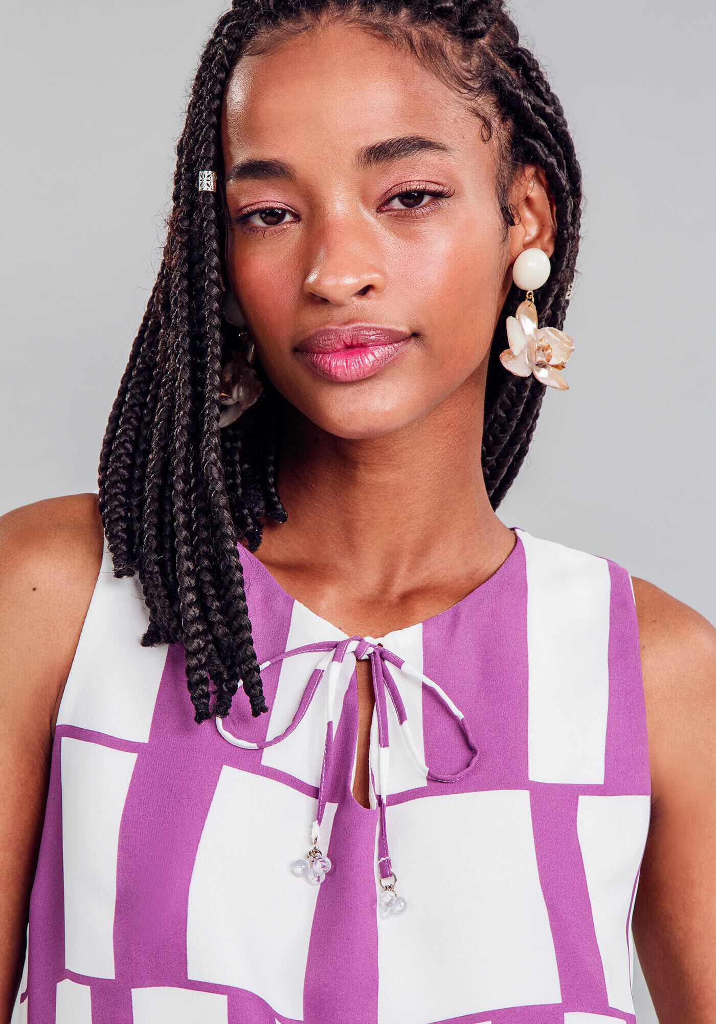 Blusa Tecido Crepe Chiffon, , large.