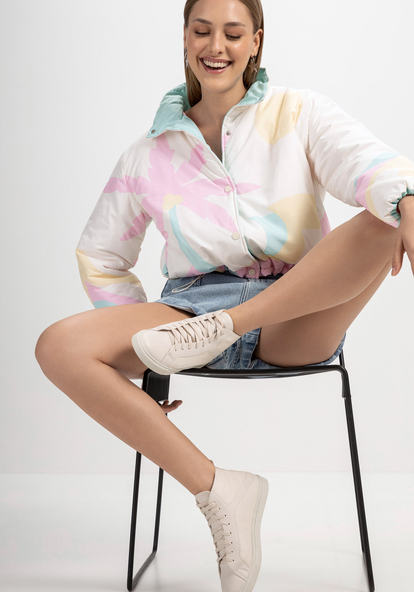 T&ecirc;nis Cano M&eacute;dio com Cadar&ccedil;o, BRANCO OFF WHITE, large.