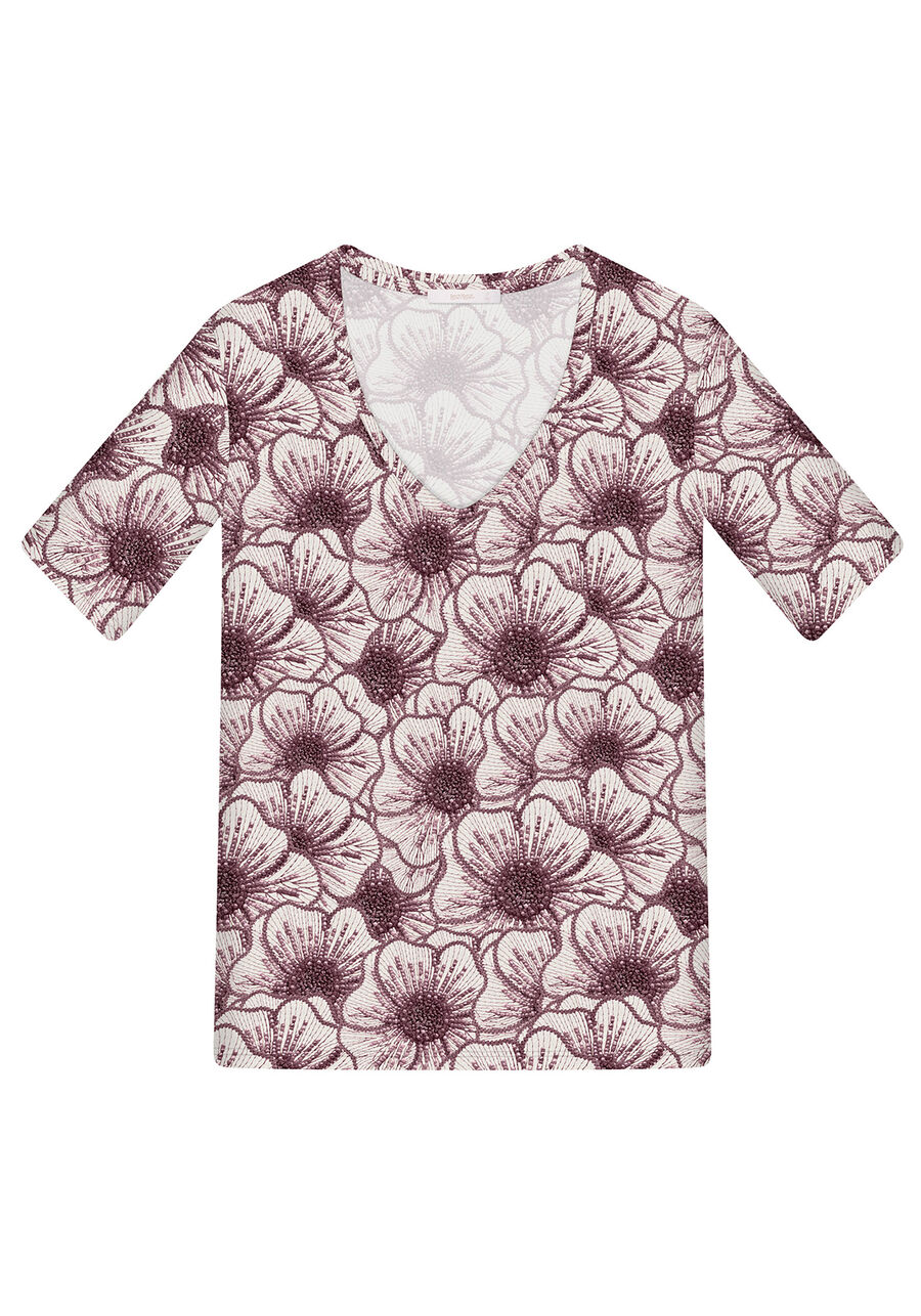 Blusa Malha MVS Thirty Plus Folhas, . Blusa Malha MVS Thirty Plus Folhas, , large.