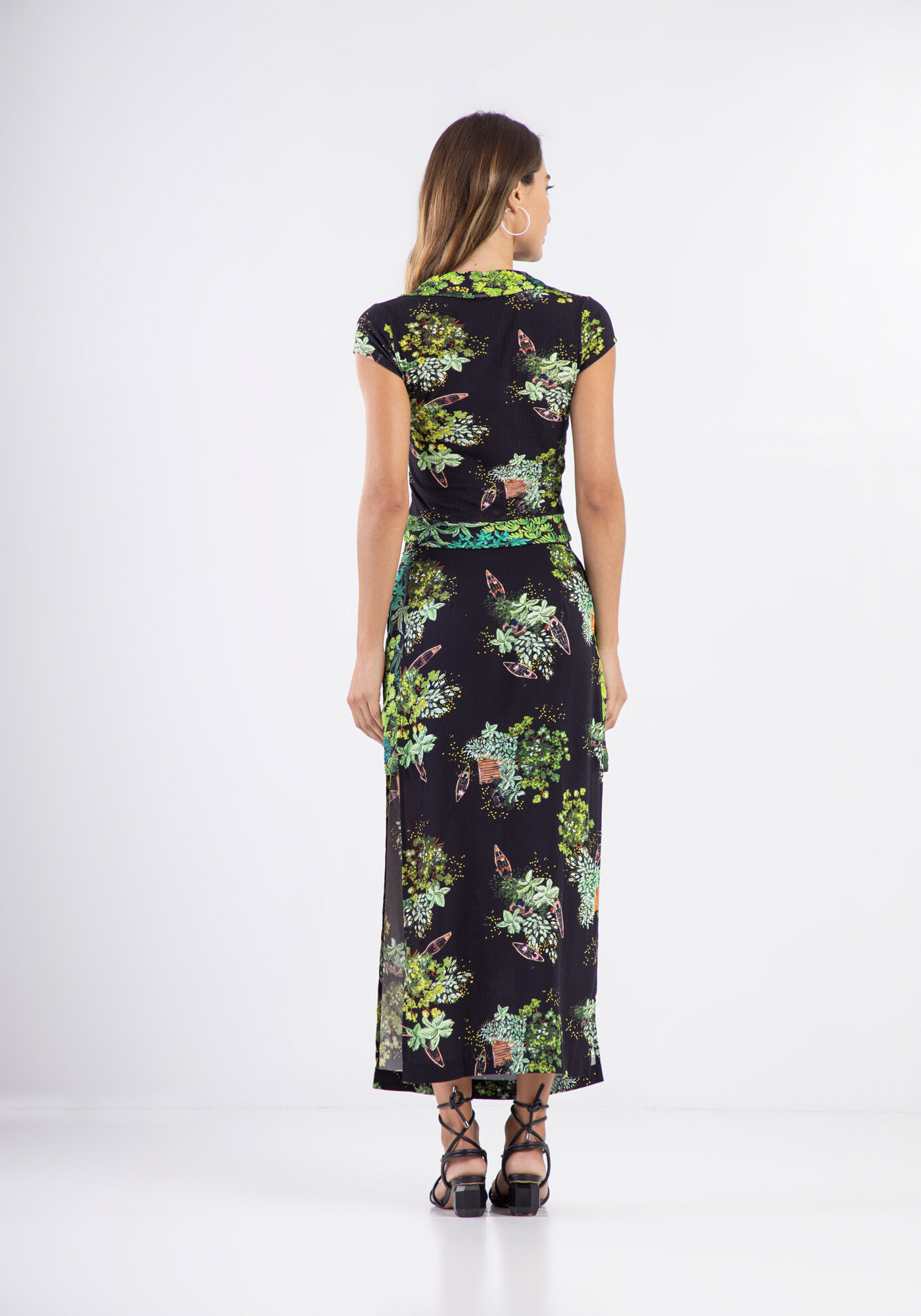 Blusa Polo Canelada Estampada, IGARAPE, large.