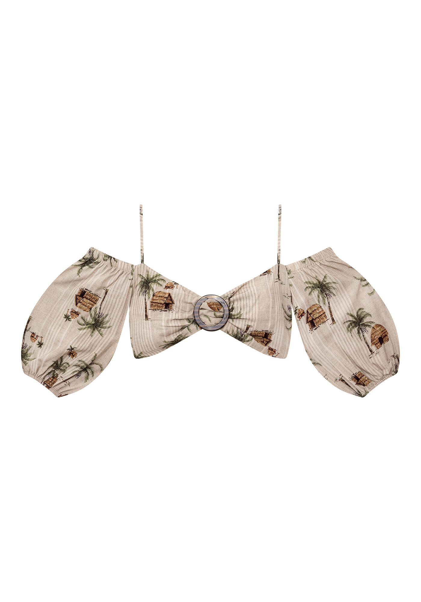 Blusa Ciganinha Cropped, , large.