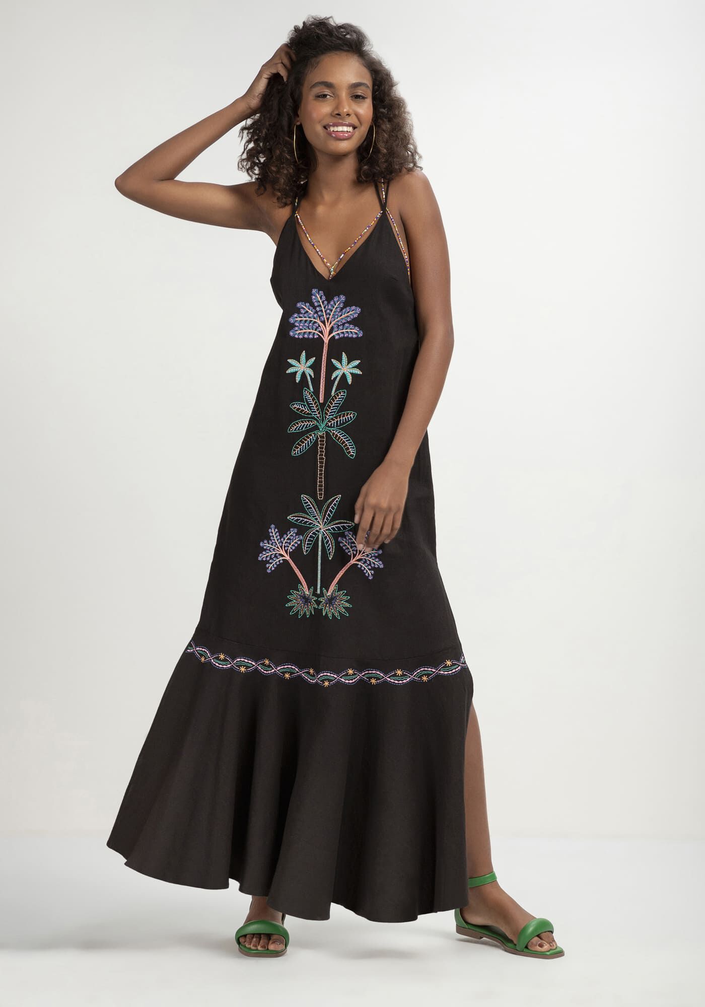 Vestido preto lez a lez sales