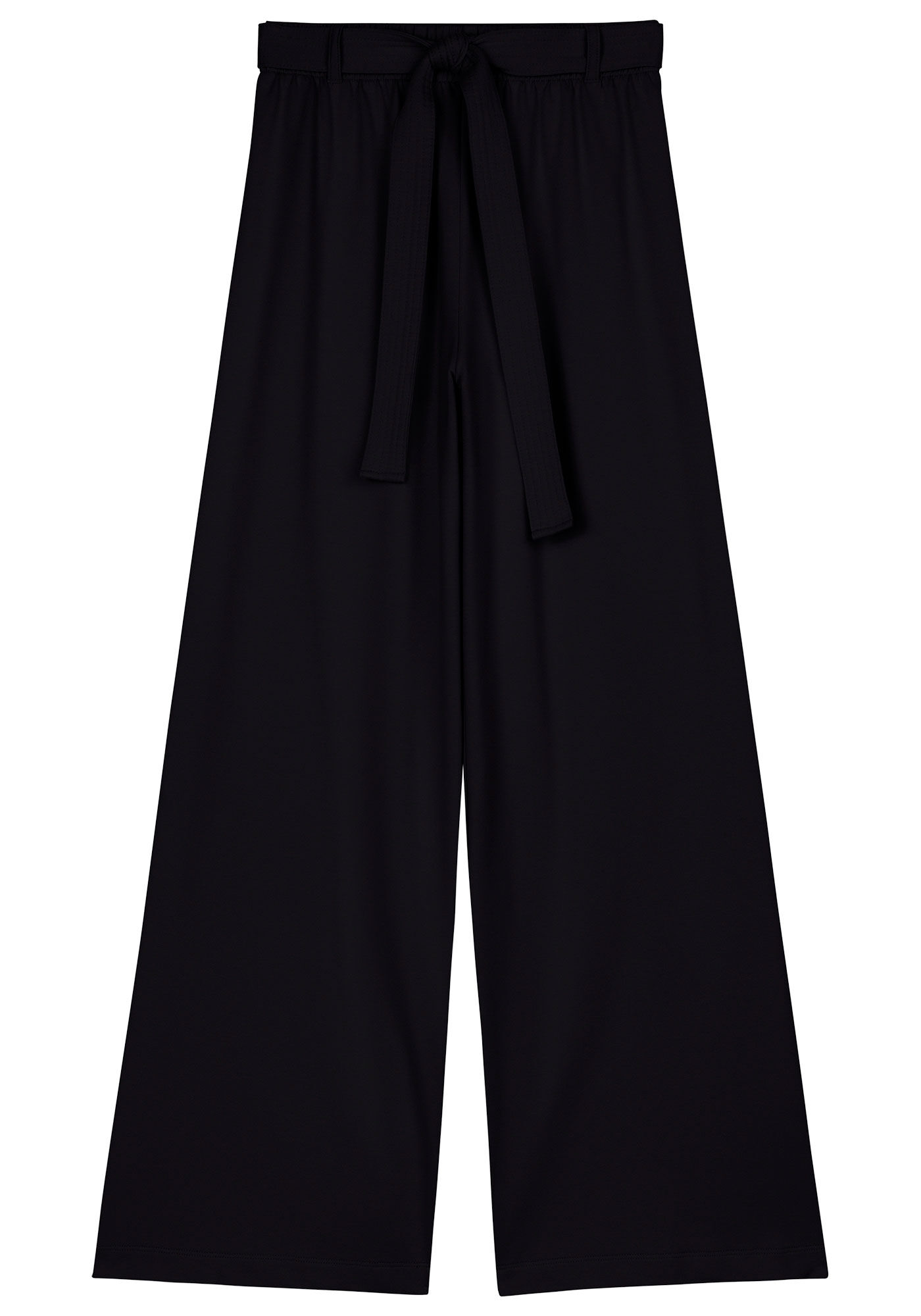 Conjunto com Blus&atilde;o Cropped e Pantalona, , large.