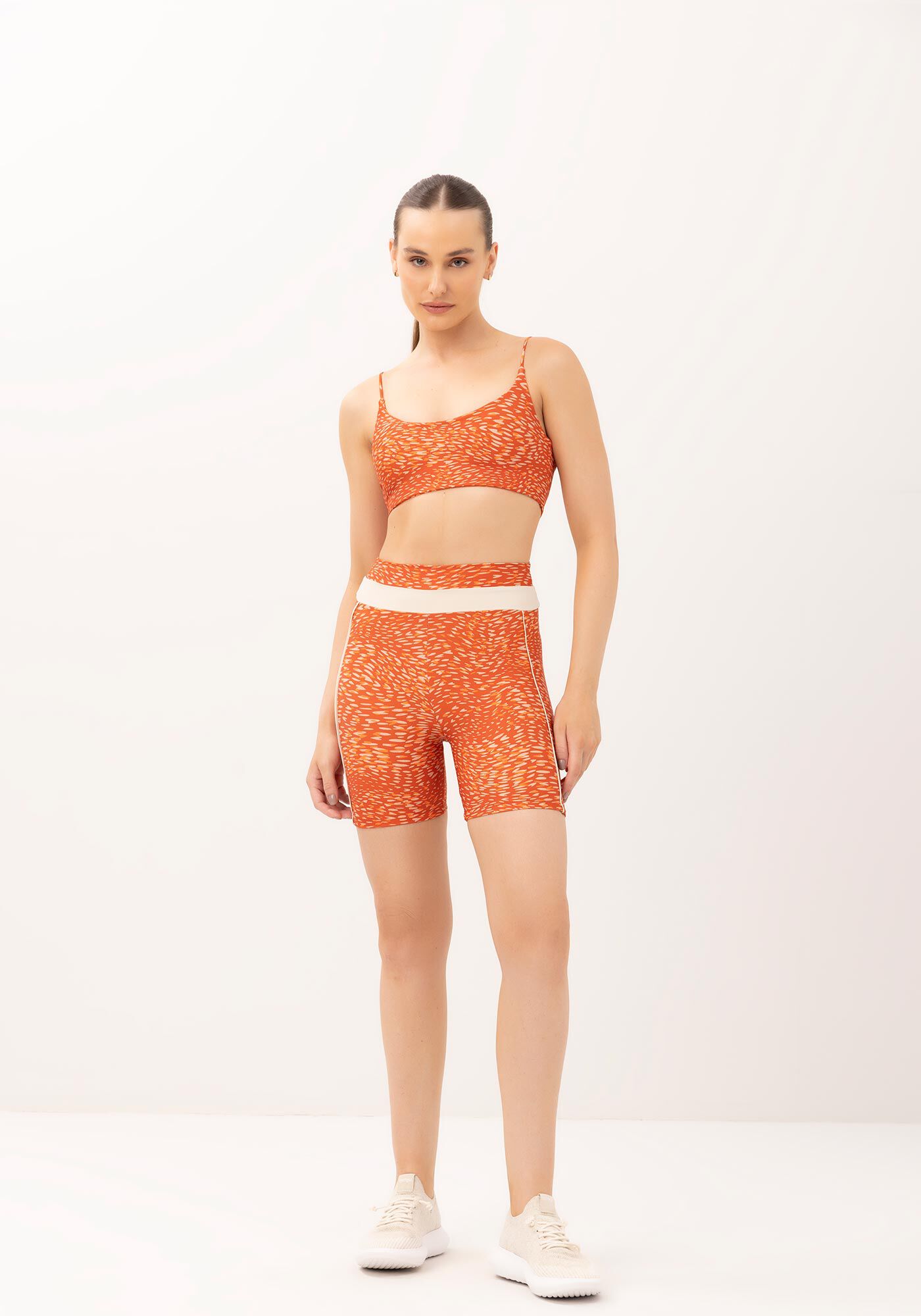 Top Reto com Al&ccedil;as Estampado MOVE Fitness, , large.