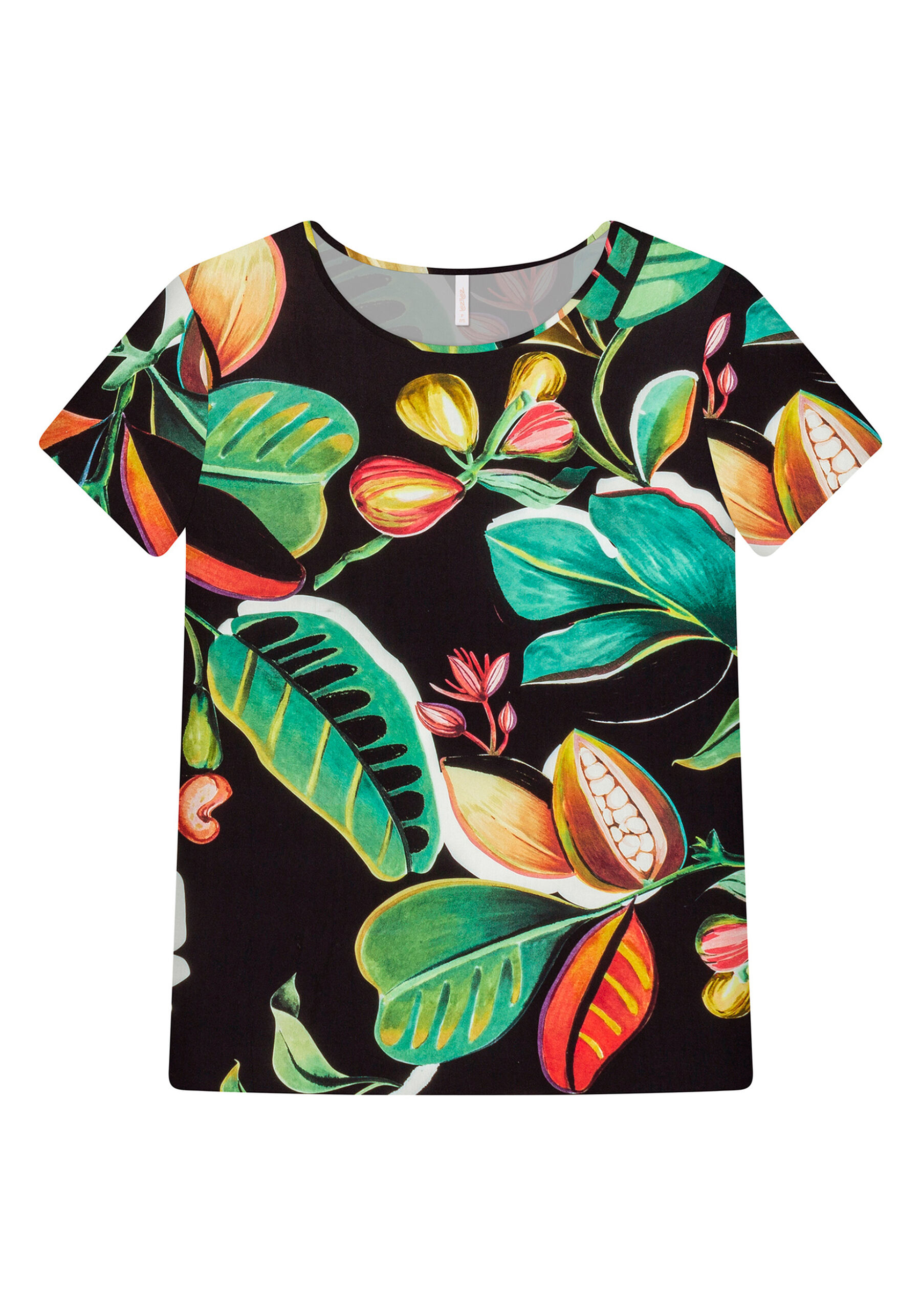 Blusa Manga Curta Estampa Axe, . Blusa Manga Curta Estampa Axe, , large.