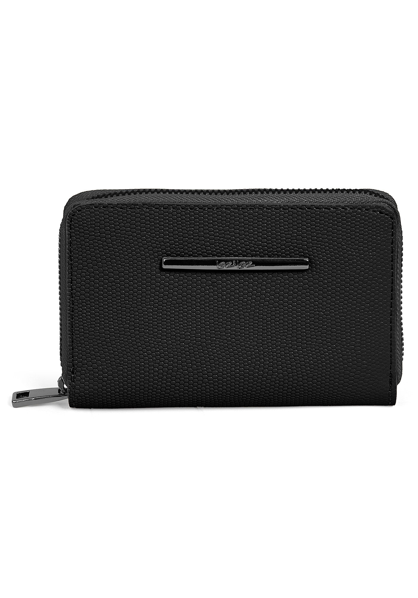 Carteira M&eacute;dia com Z&iacute;per, , large.