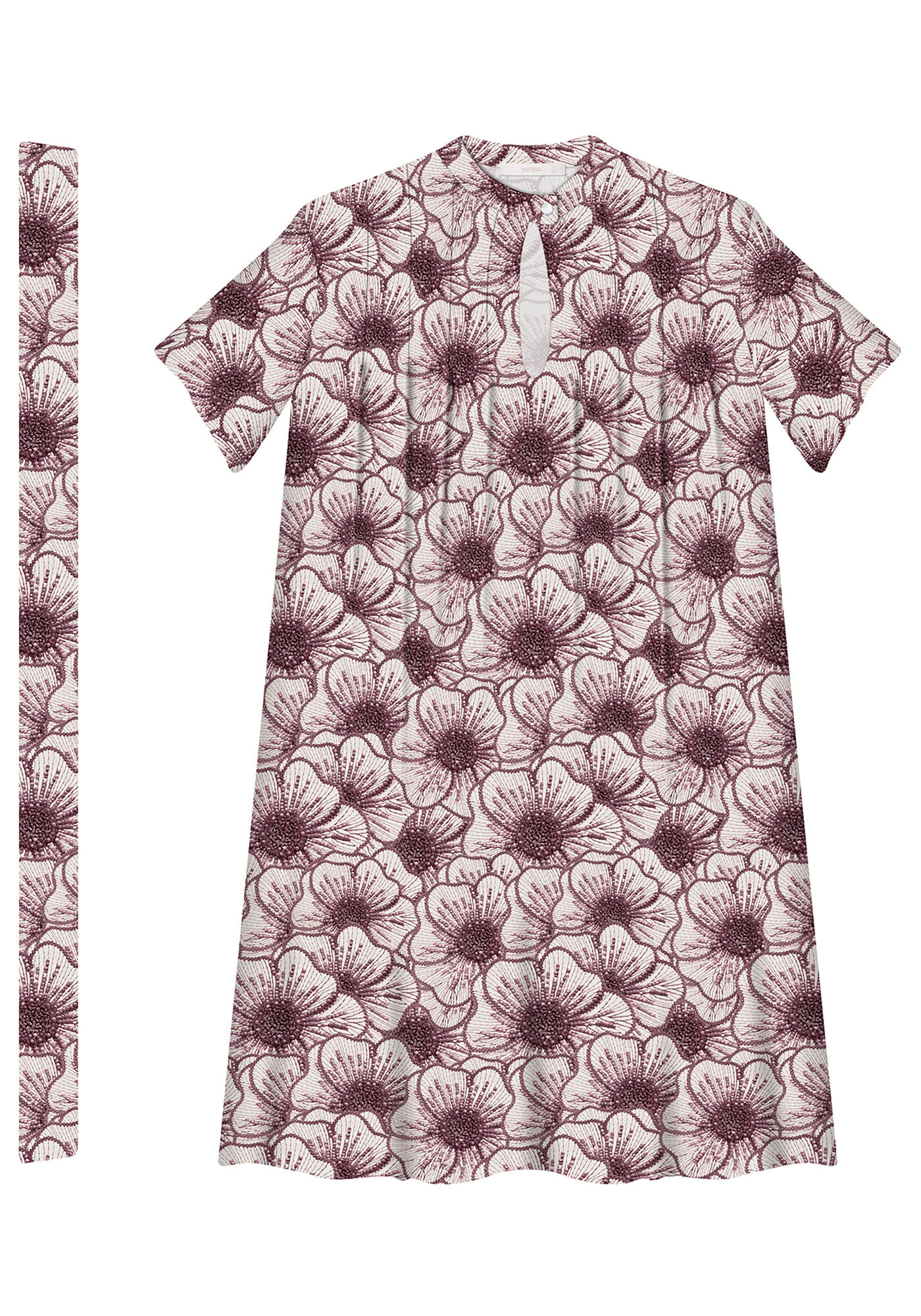 Vestido Tecido Crepe Siena Curto, , large.