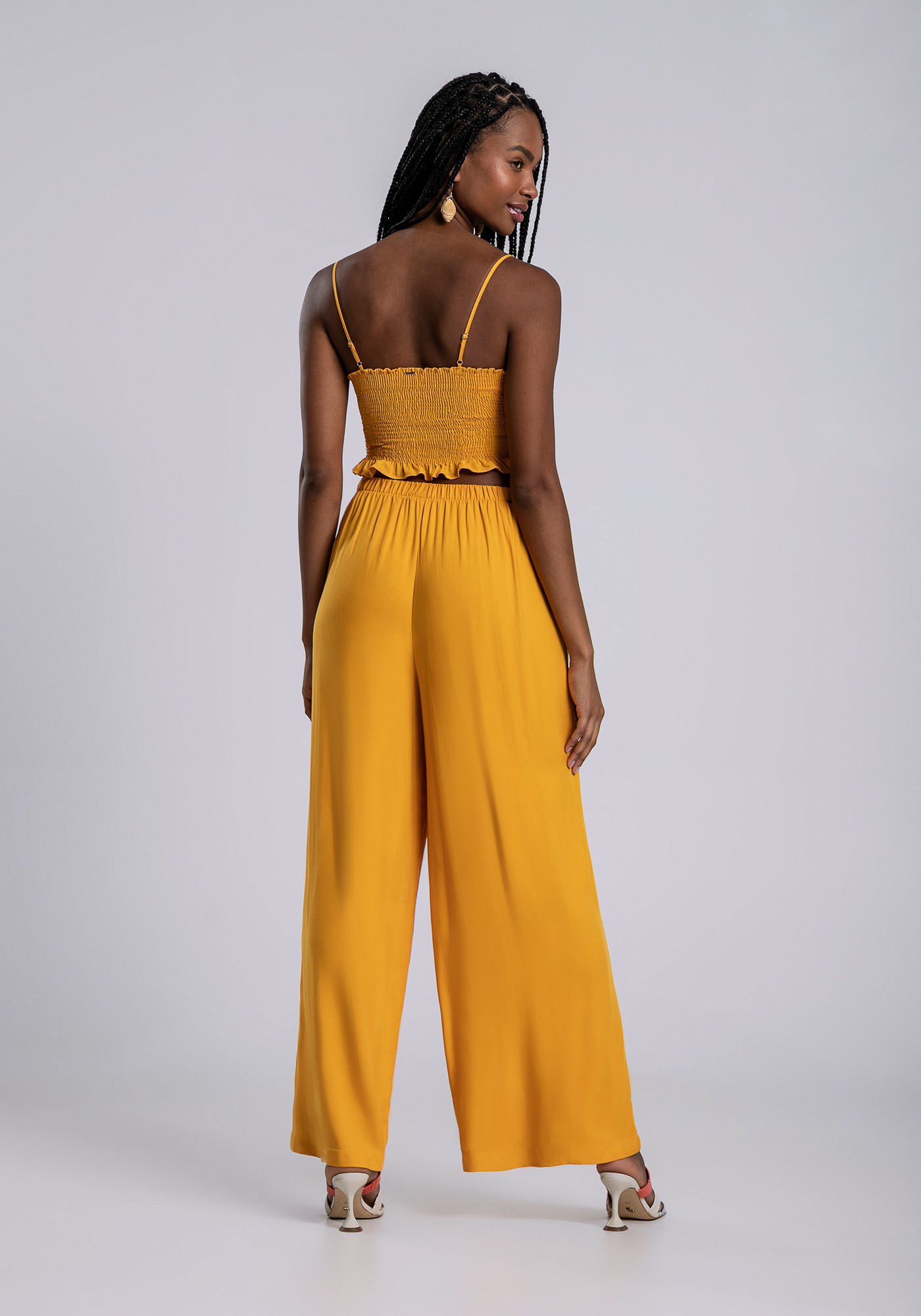 Pantalona hotsell com pregas