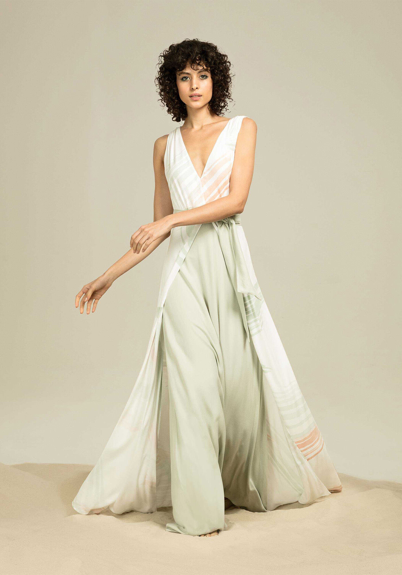 Vestido Longo Sobreposto, , large.