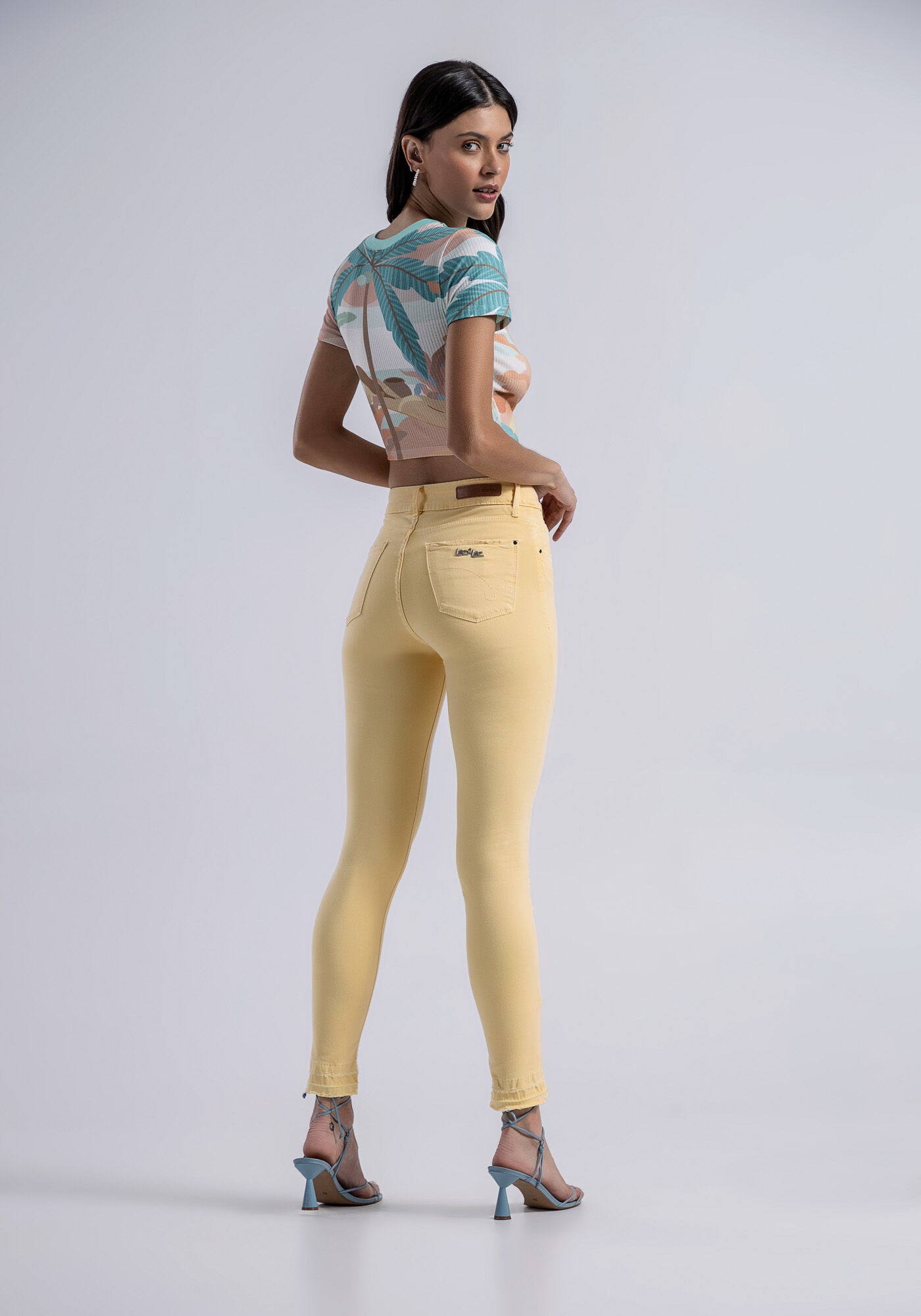 Cal&ccedil;a Sarja Skinny Bali Cropped Every Day, , large.