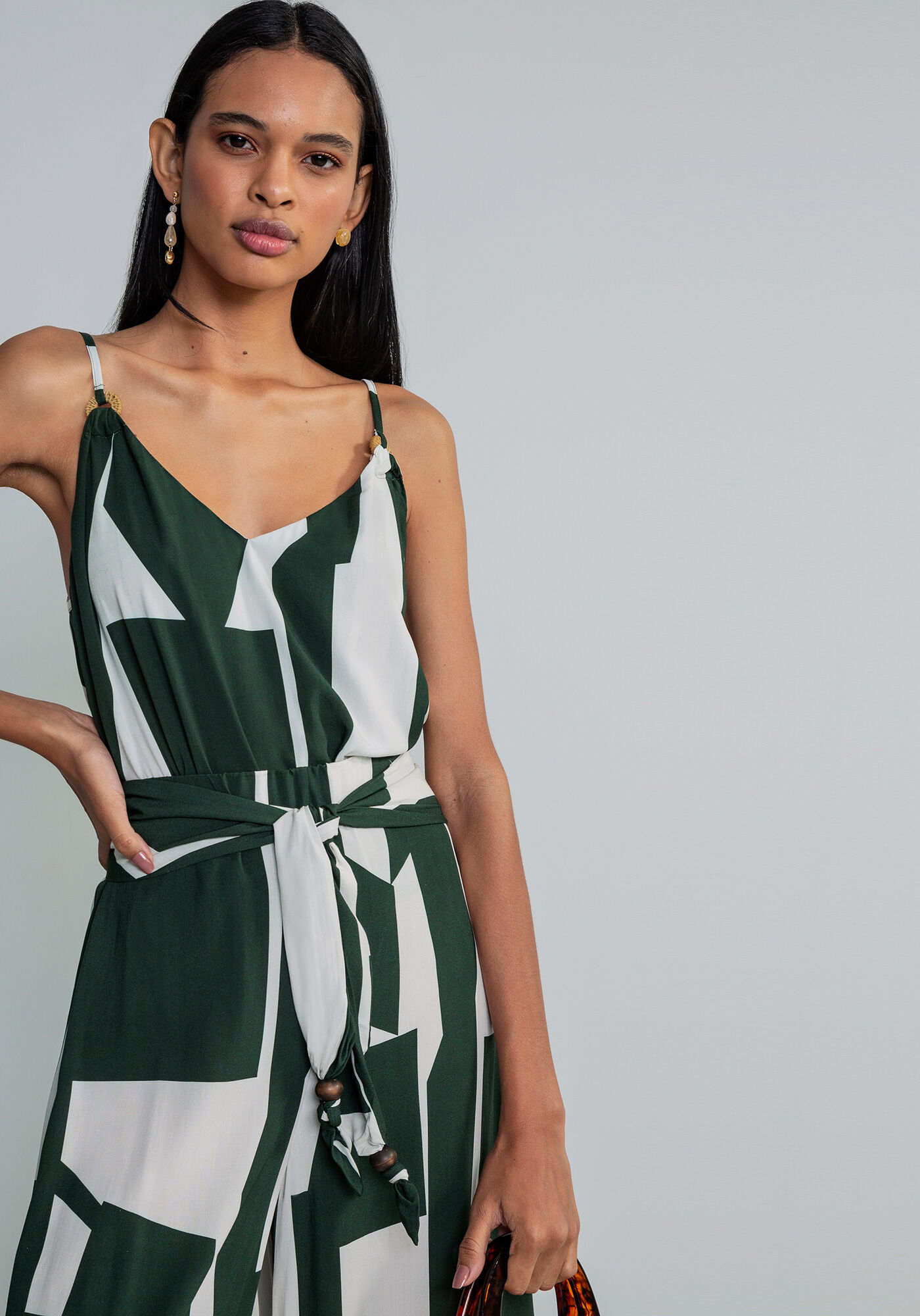 Body com Al&ccedil;as Decote V Estampa, MANGUE, large.