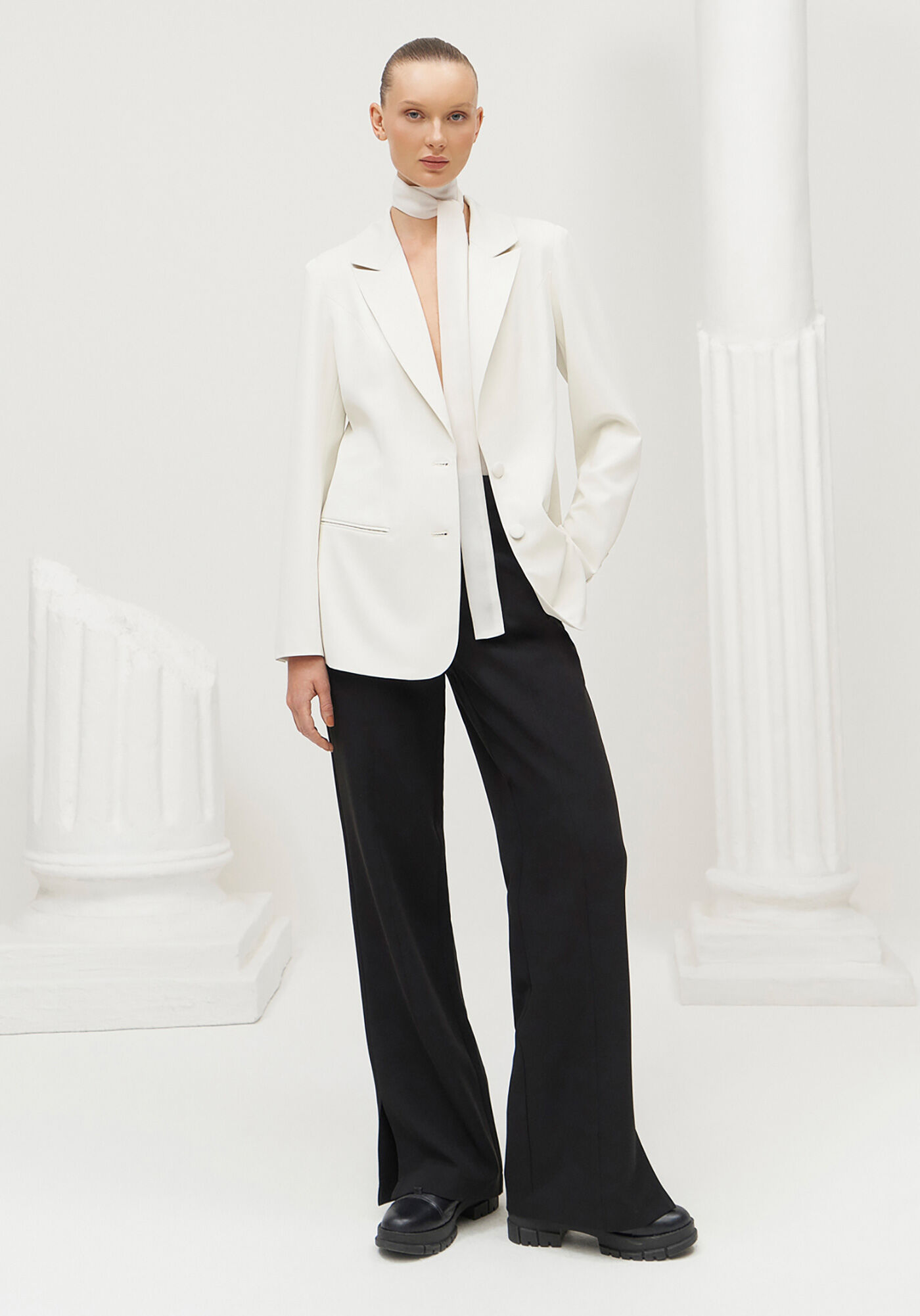 Blazer Alongado Alfaiataria, , large.