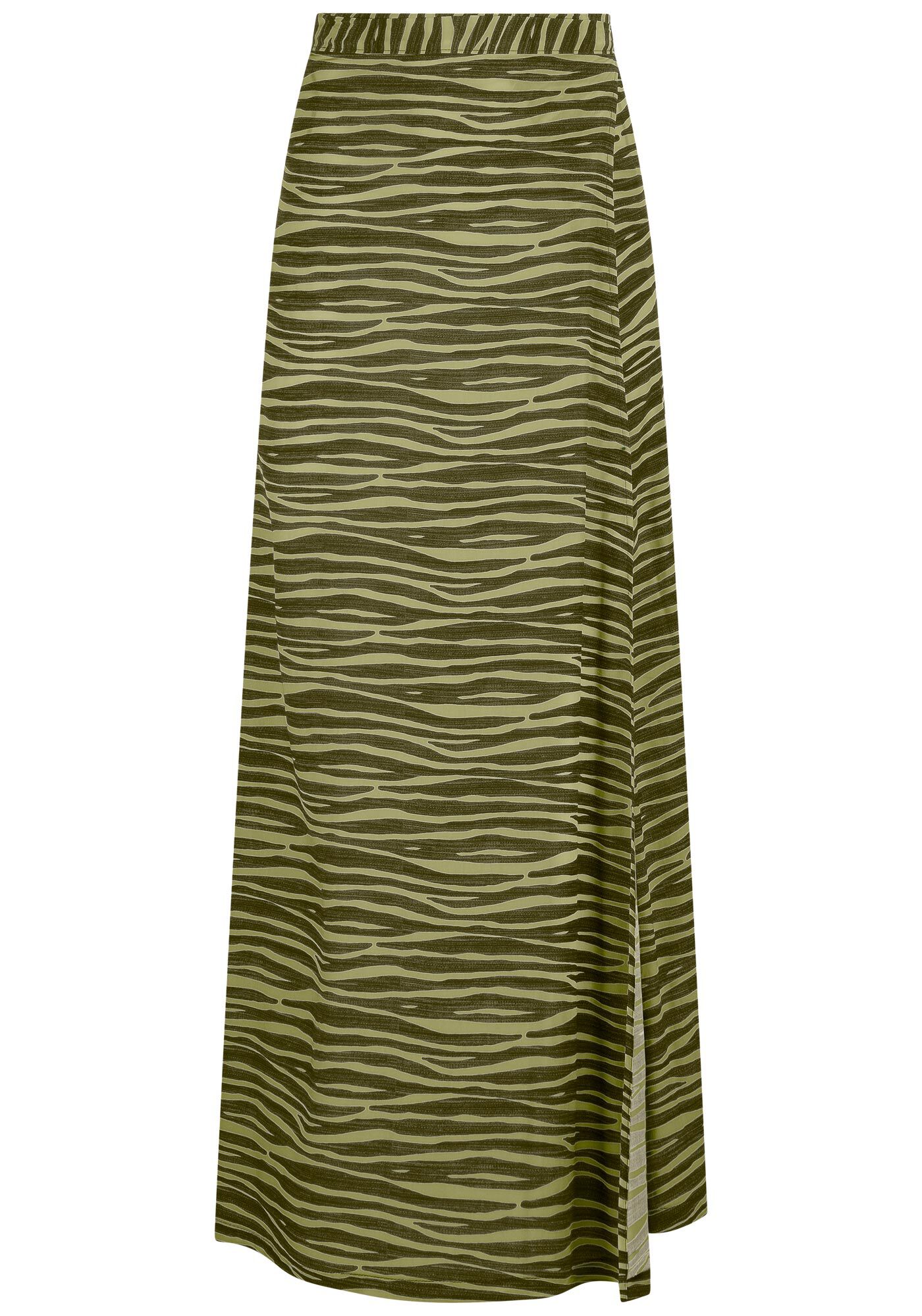 Saia Longa Transpassada Sa&iacute;da de Praia Animal Print, , large.