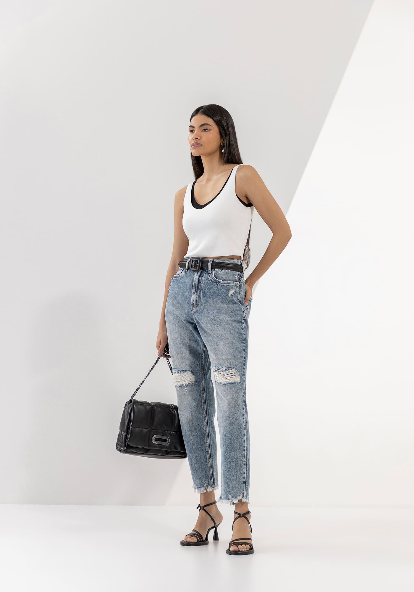 Mom calça hotsell